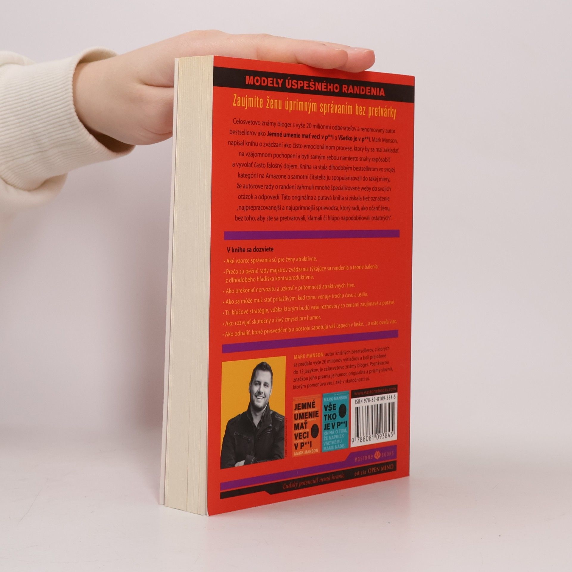 Mark Manson Modely úspešného randenia