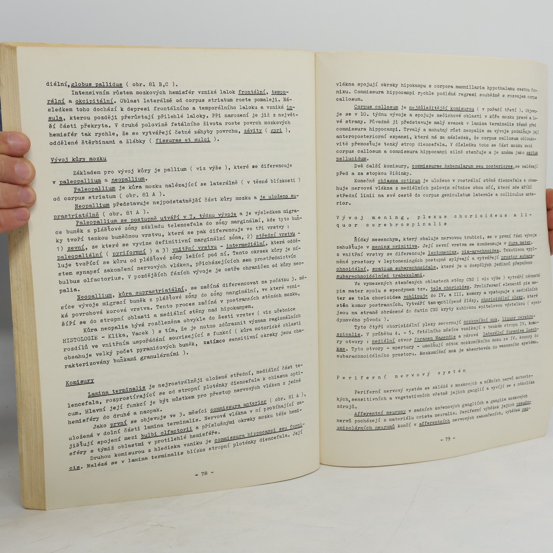 Eduard Klika Embryologie člověka II.