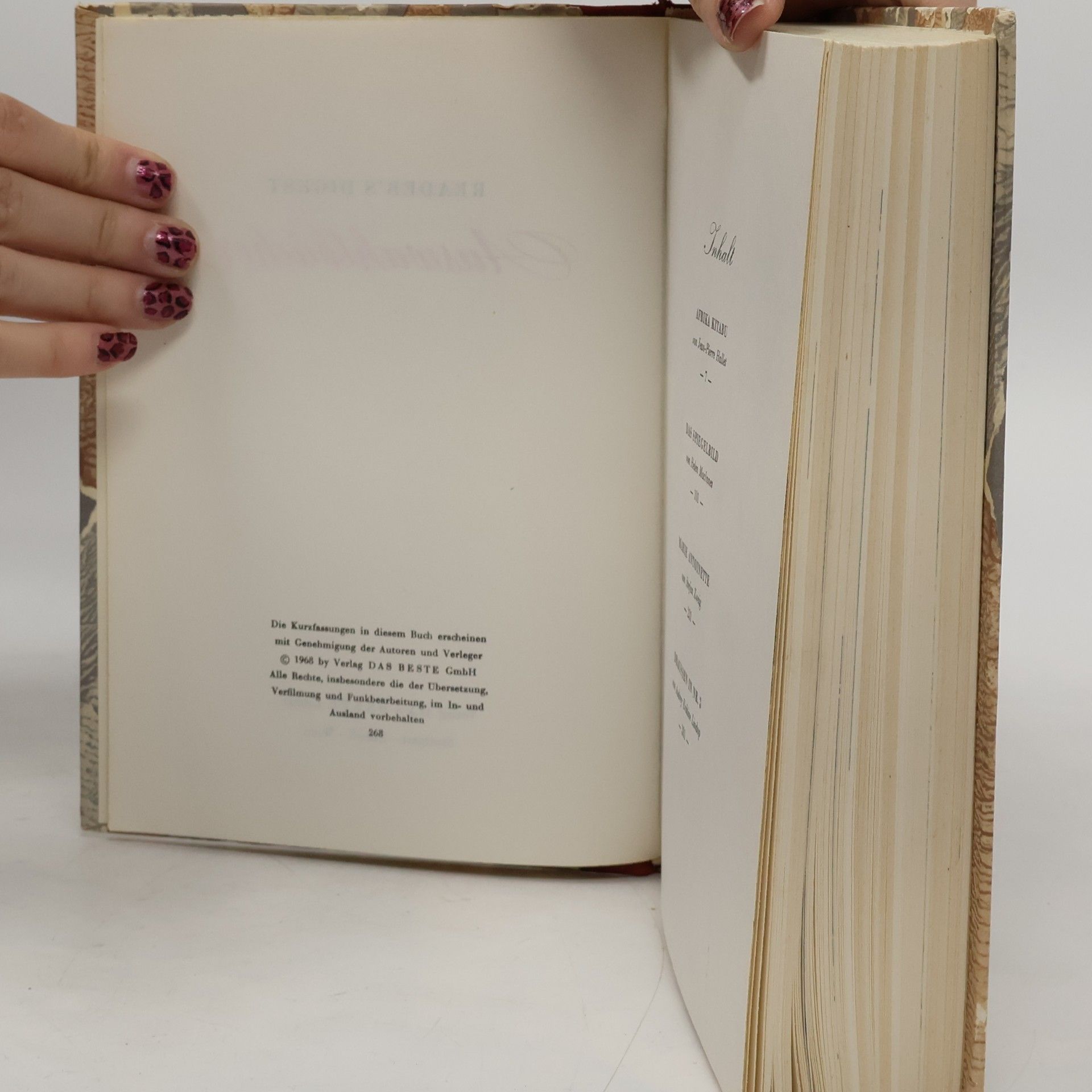 Franz Kuhn Readerś Digest Auswahlbücher