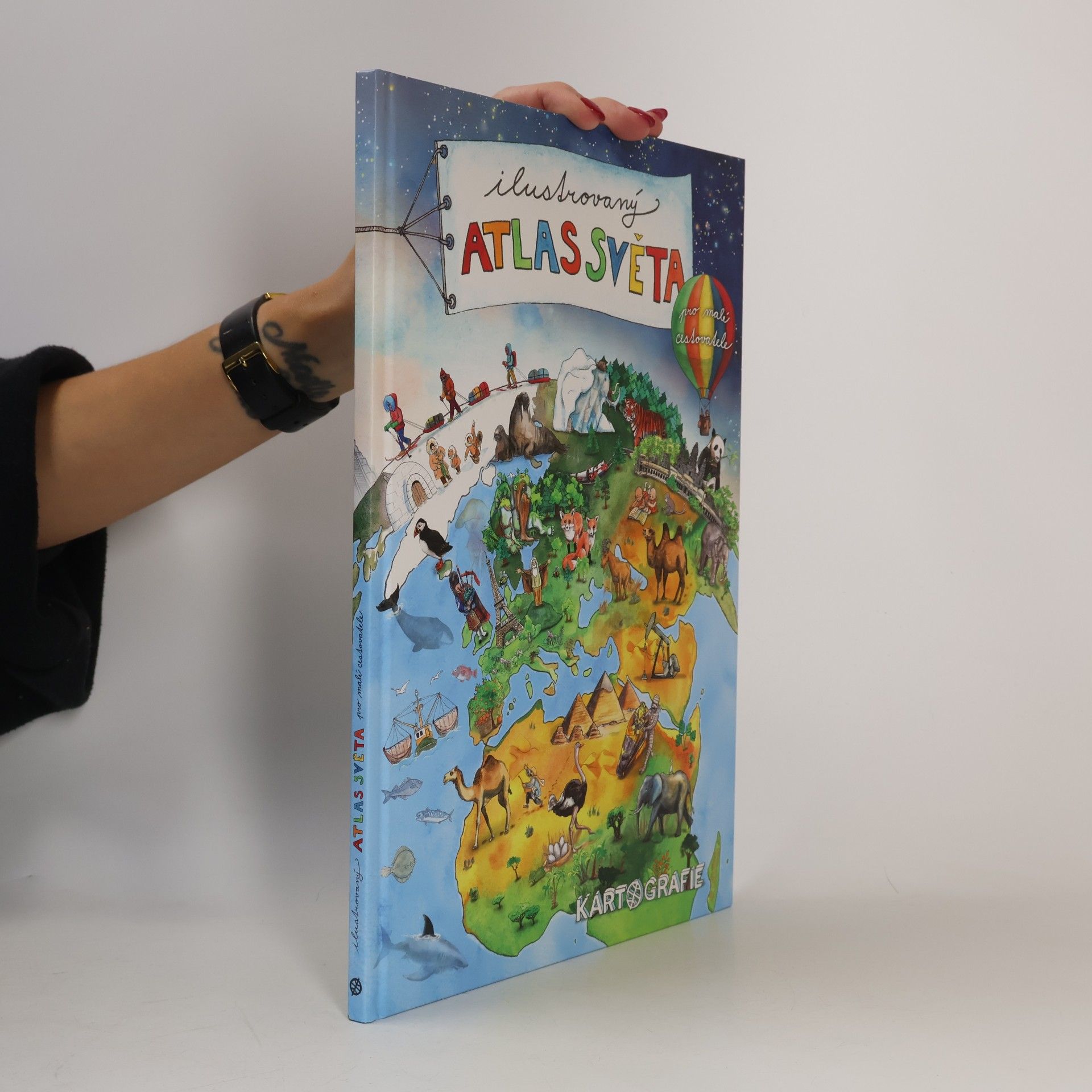 Ilustrovaný atlas světa pro malé cestovatele