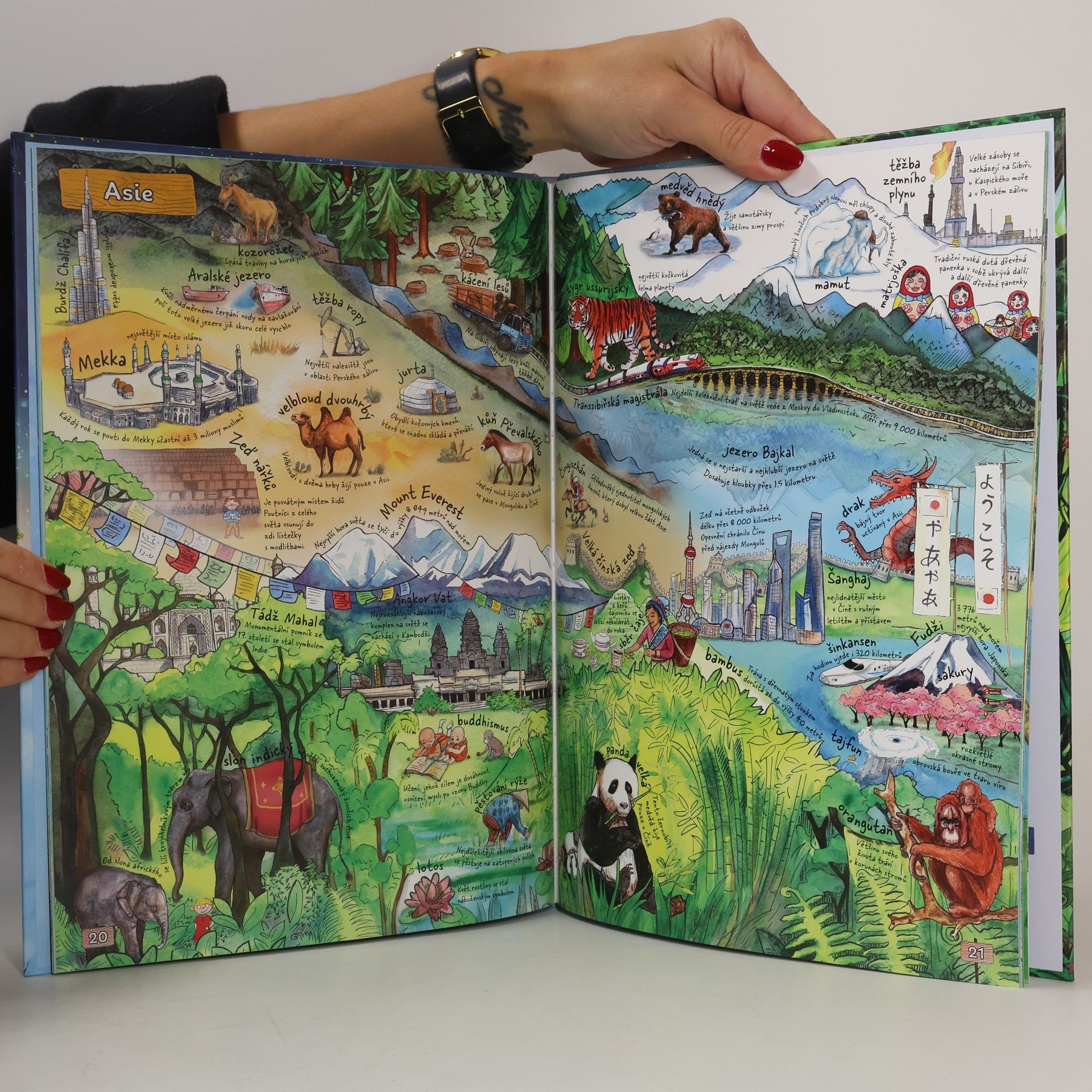 Nováčková Marie Ilustrovaný atlas světa pro malé cestovatele