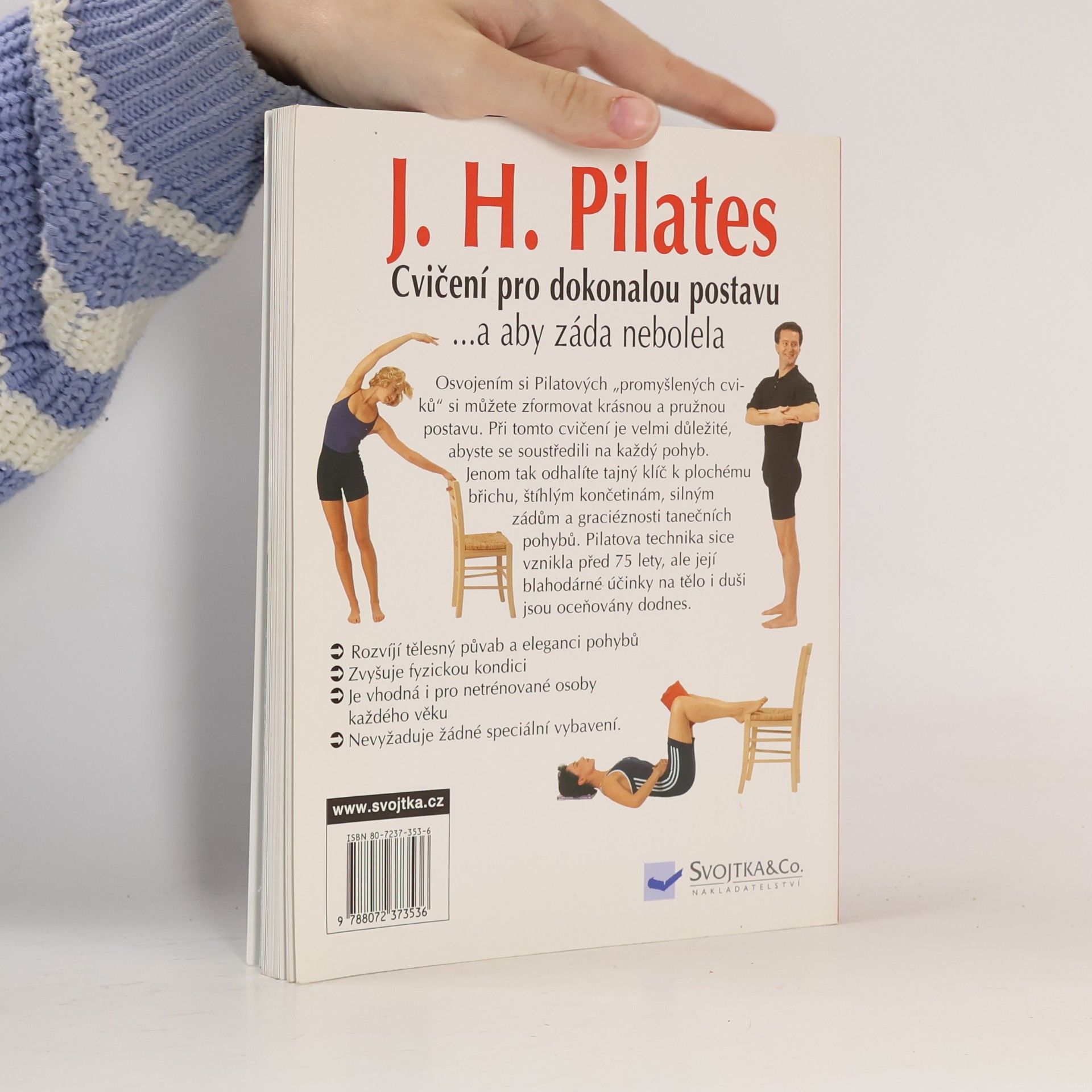Anna Selby J.H. Pilates - cvičení pro dokonalou postavu ...a aby záda nebolela