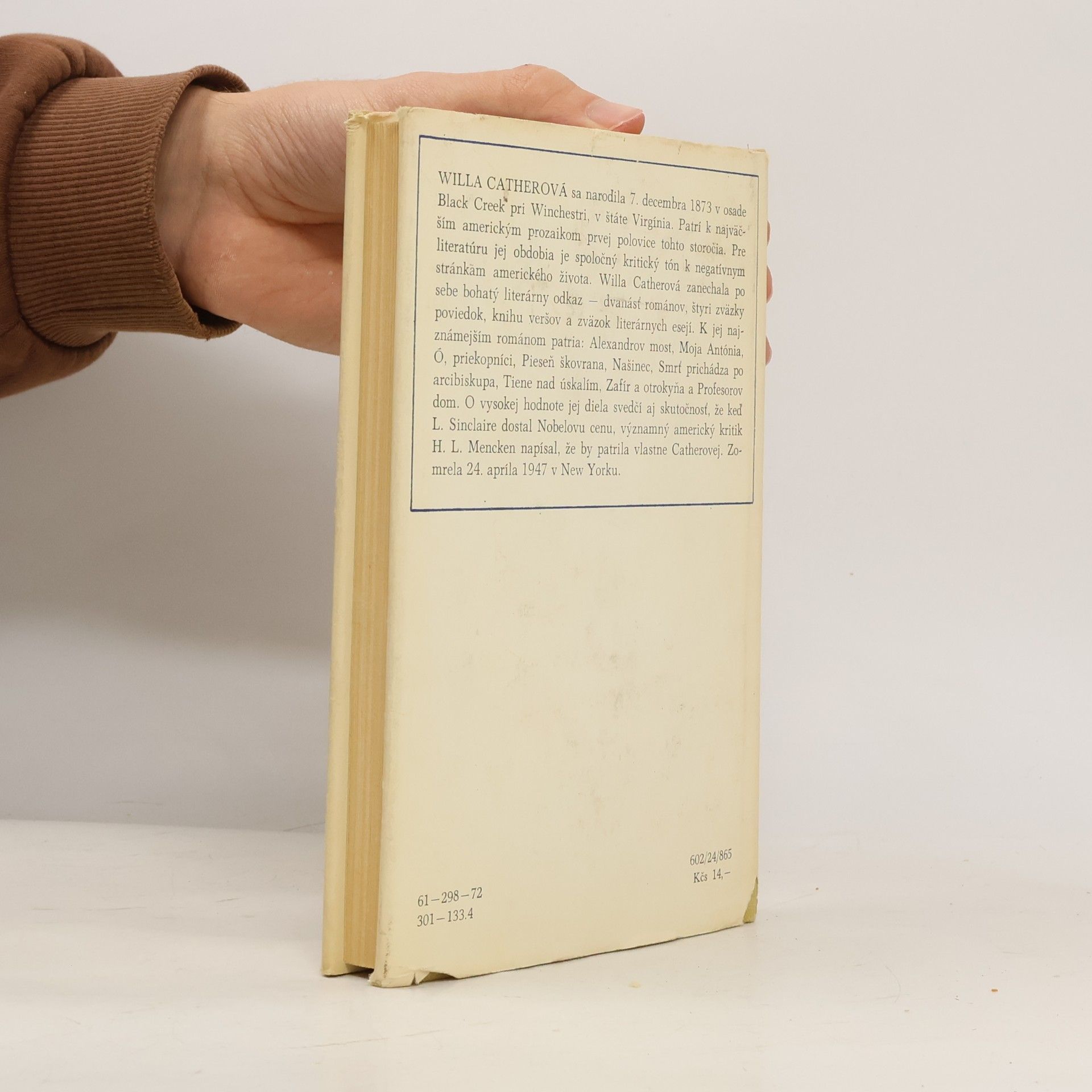 Willa Cather Profesorov dom
