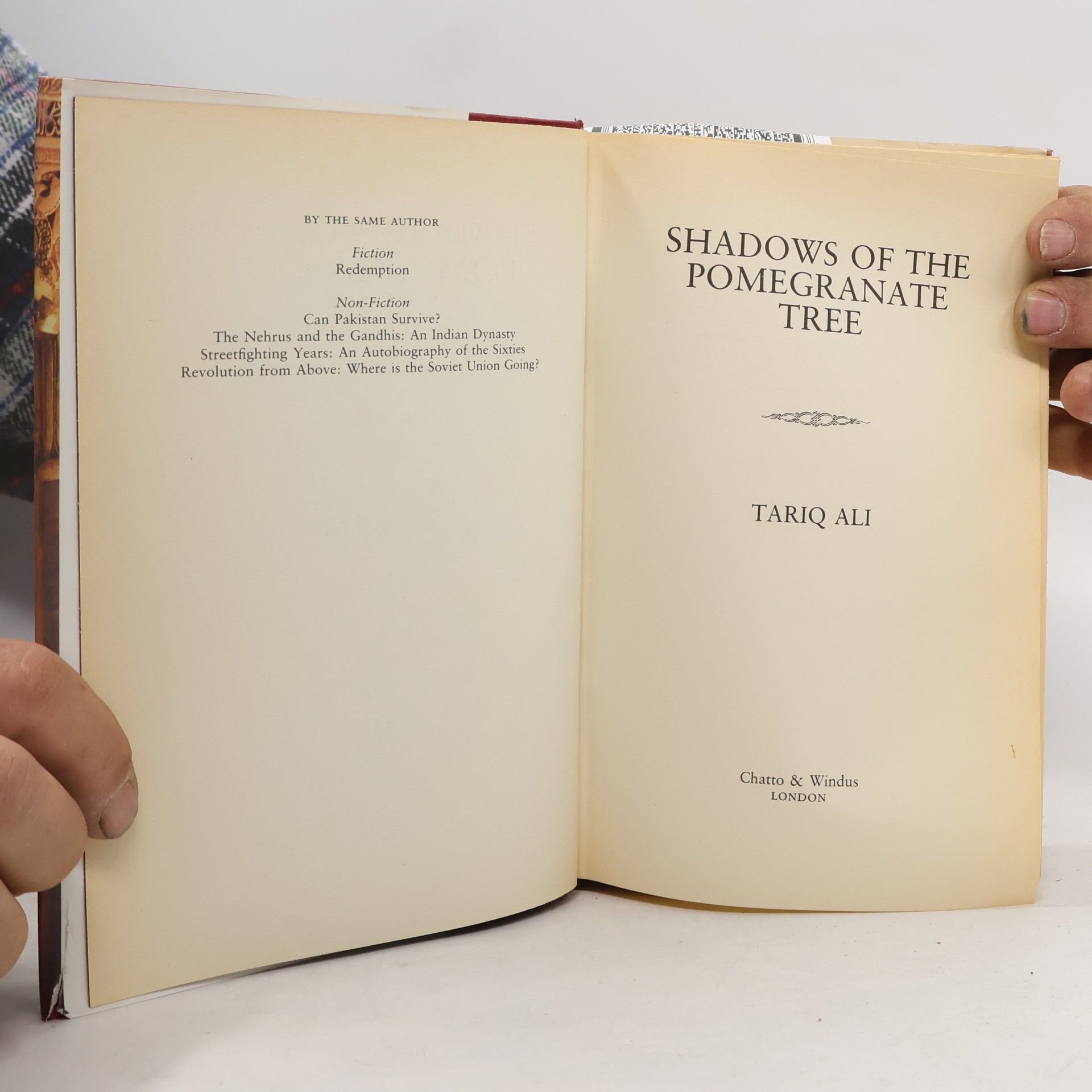 Tariq Ali Shadows of the Pomegranate Tree