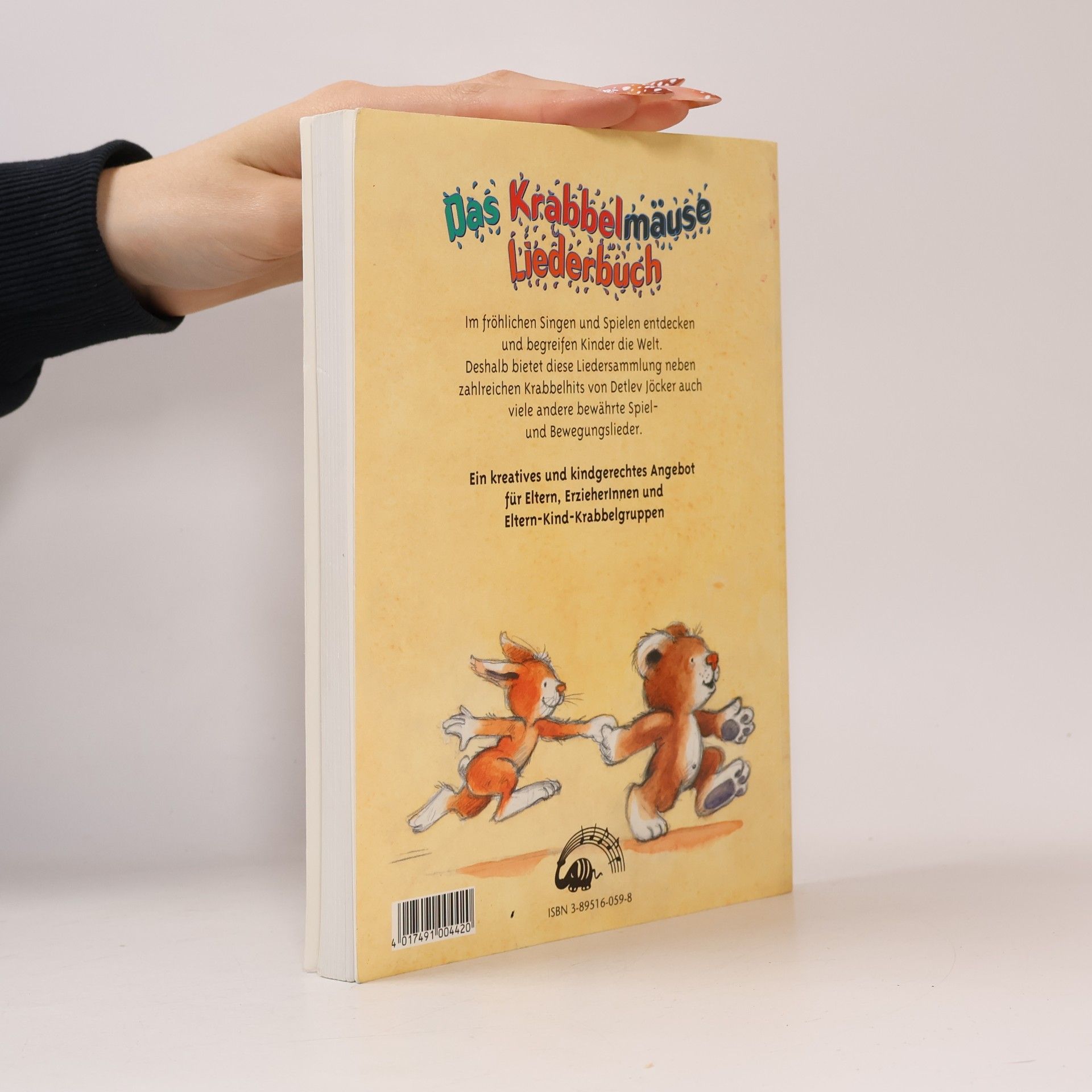 Ines Rarisch Das Krabbelmäuse Liederbuch. 100 quicklebendige Spiellieder für die Kleinen. 100 quicklebendige Spiellieder für die Kleinen