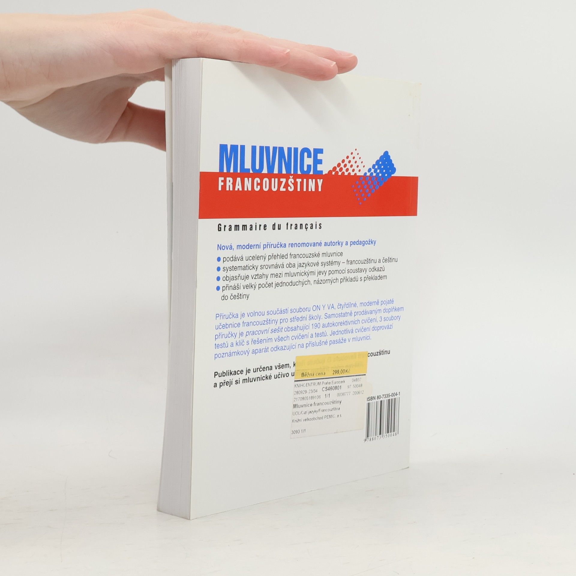 Jitka Taišlová Mluvnice francouzštiny = Grammaire du français