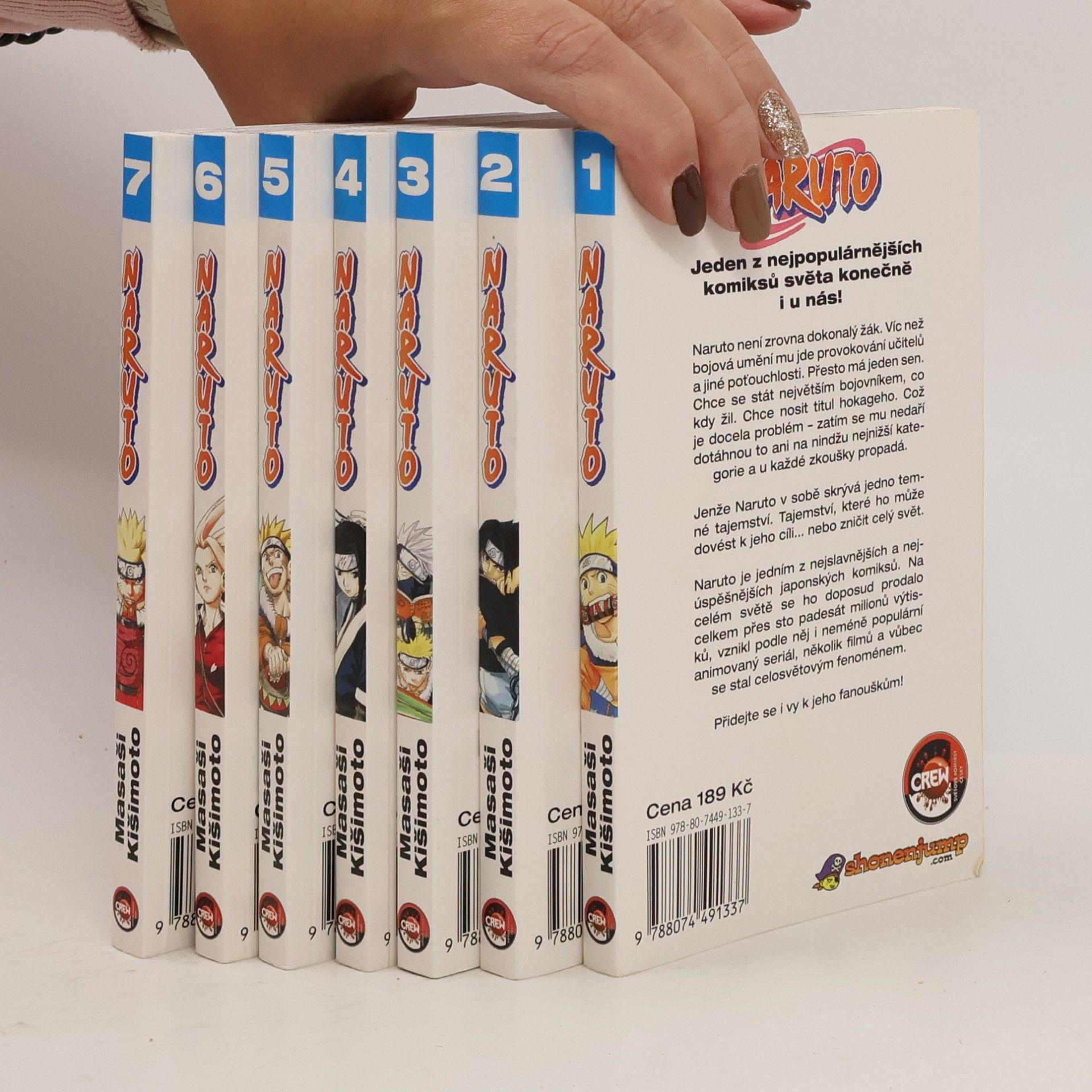Masashi Kishimoto Naruto 1-7