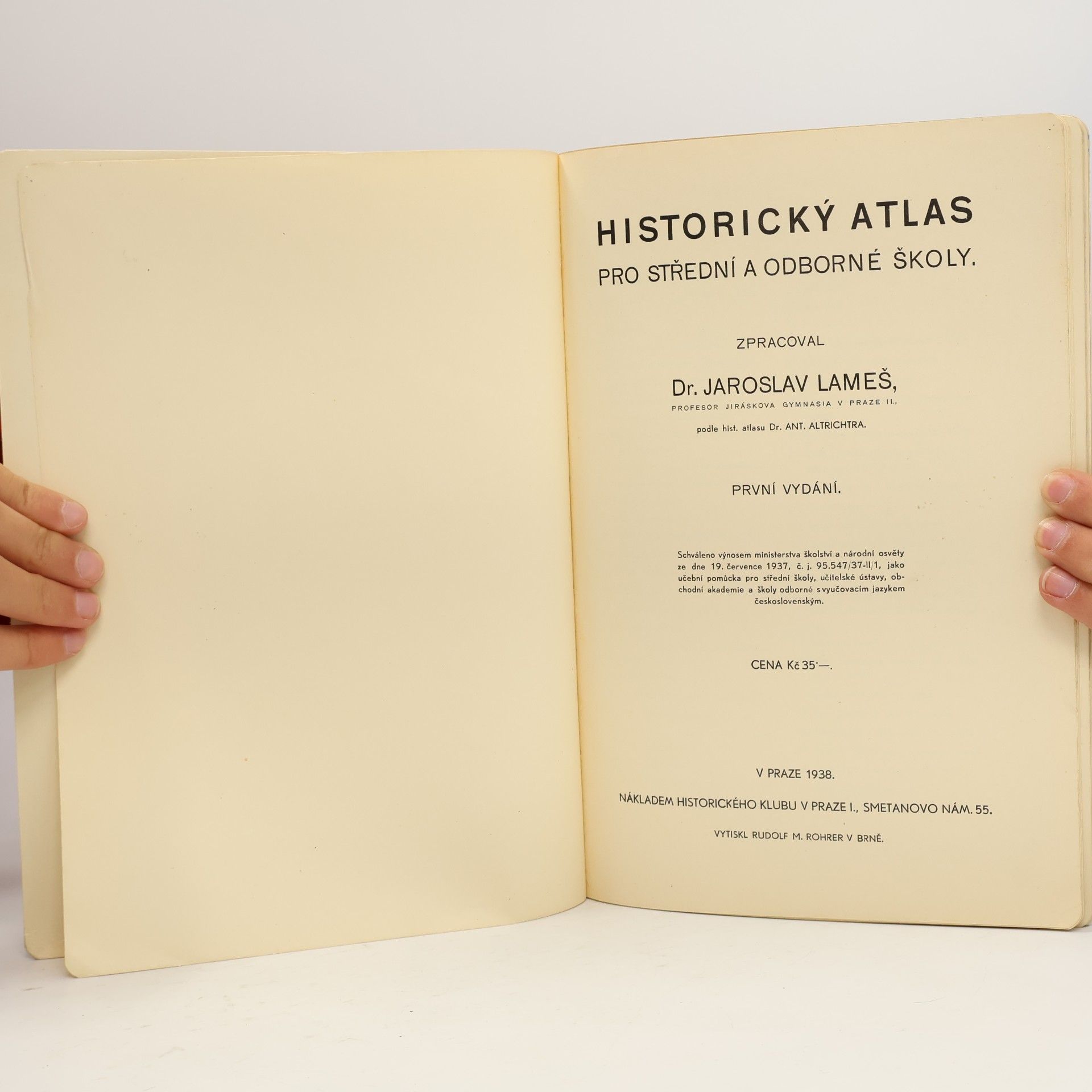 Lameš Jaroslav Historický atlas pro střední a odborné školy