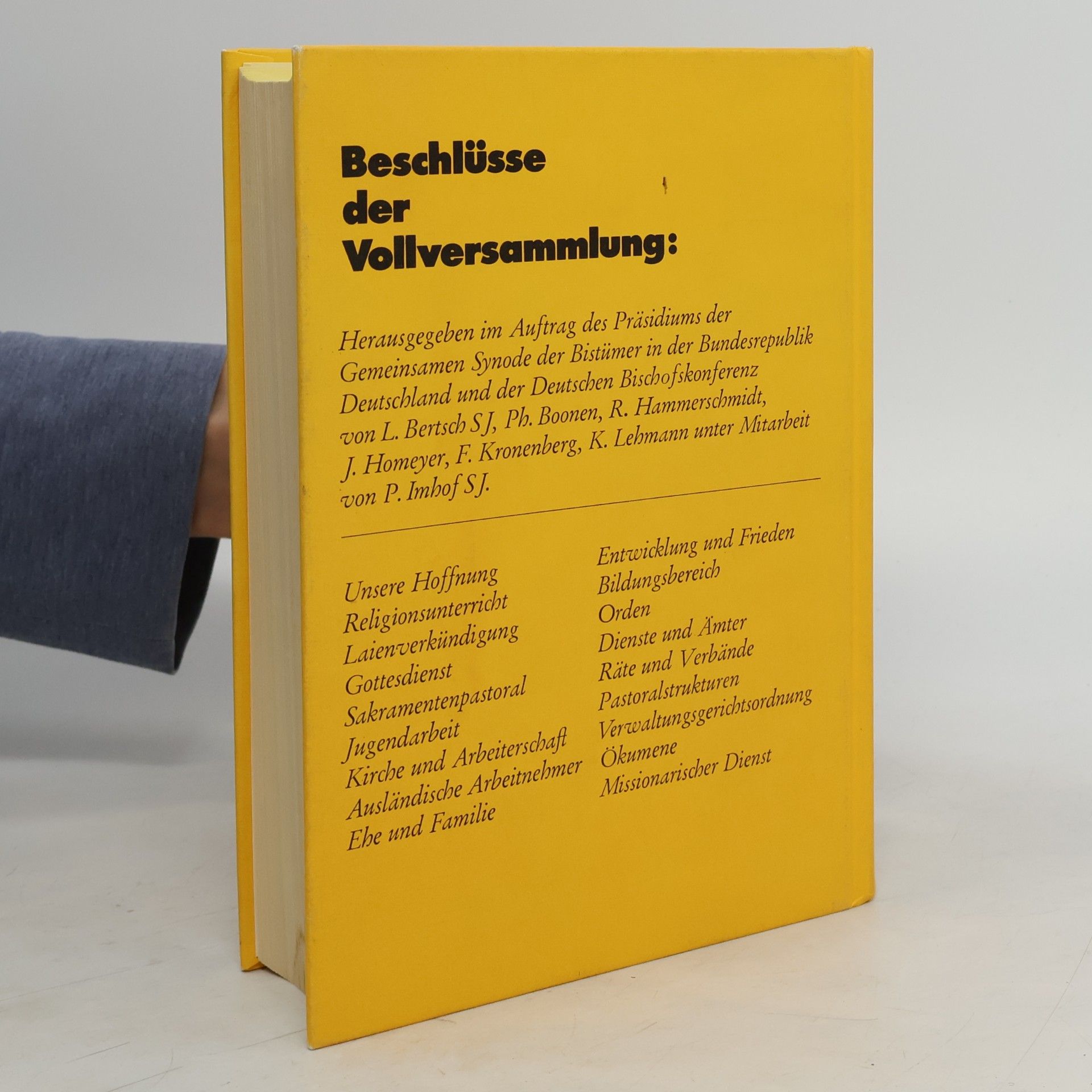 Various authors Gemeinsame Synode der Bistümer in der Bundesrepublik Deutschland