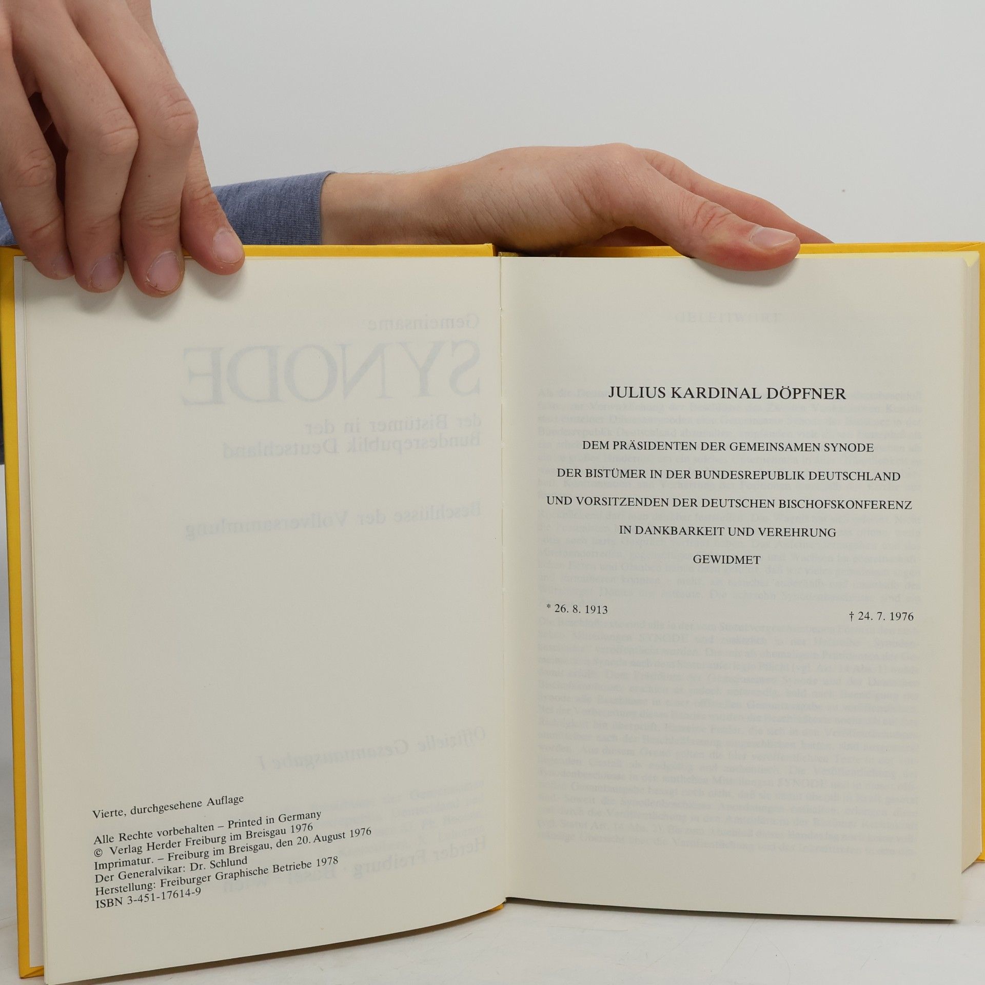 Various authors Gemeinsame Synode der Bistümer in der Bundesrepublik Deutschland