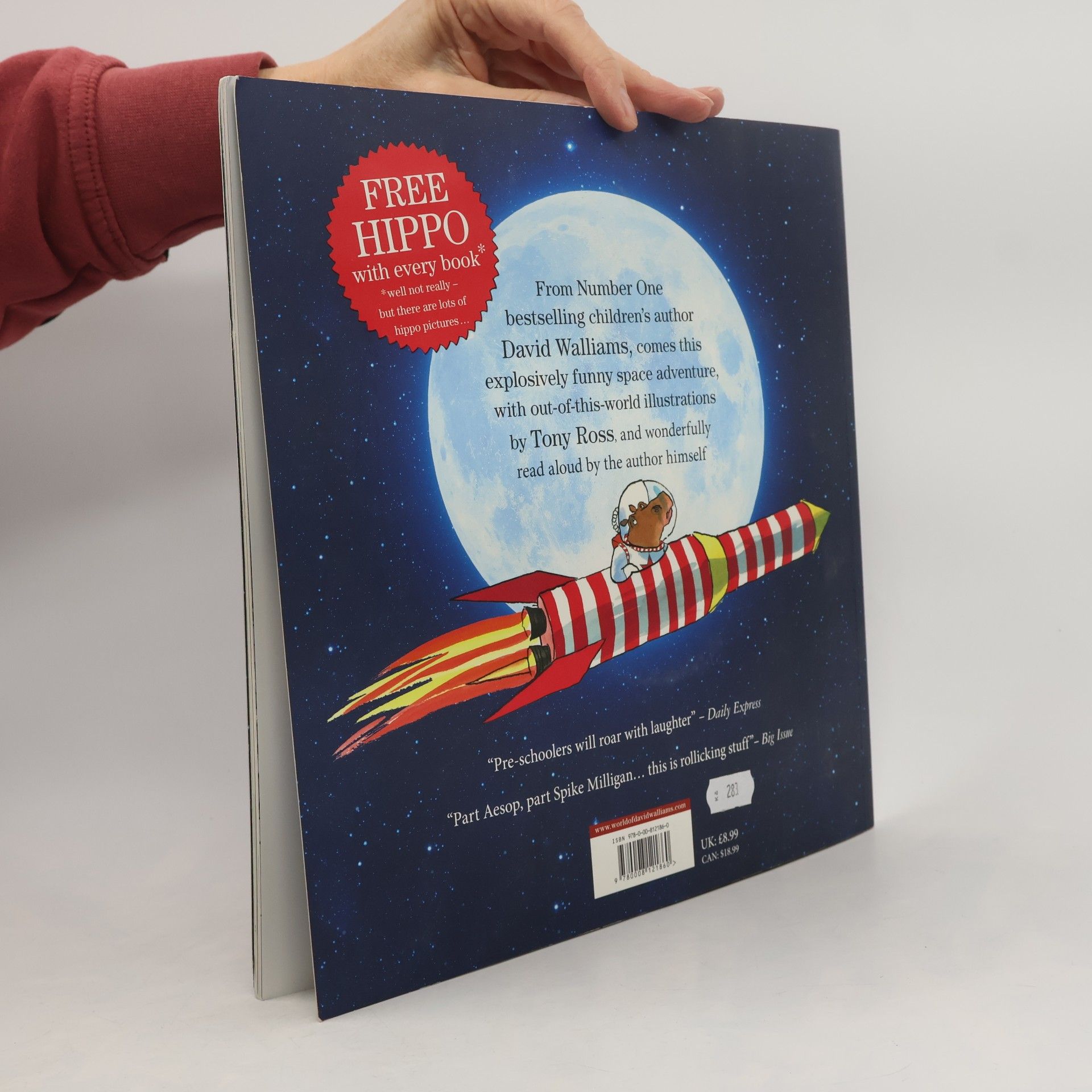 David Walliams First Hippo on the Moon, w. Audio-CD