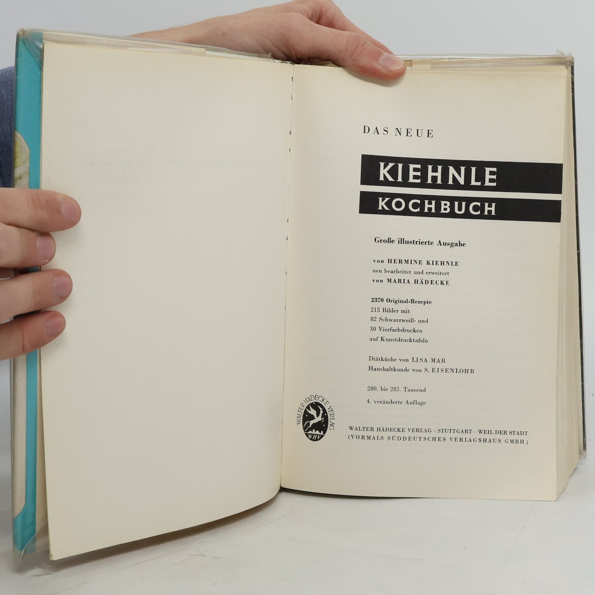 Hermine Kiehnle Das neue Kiehnle Kochbuch