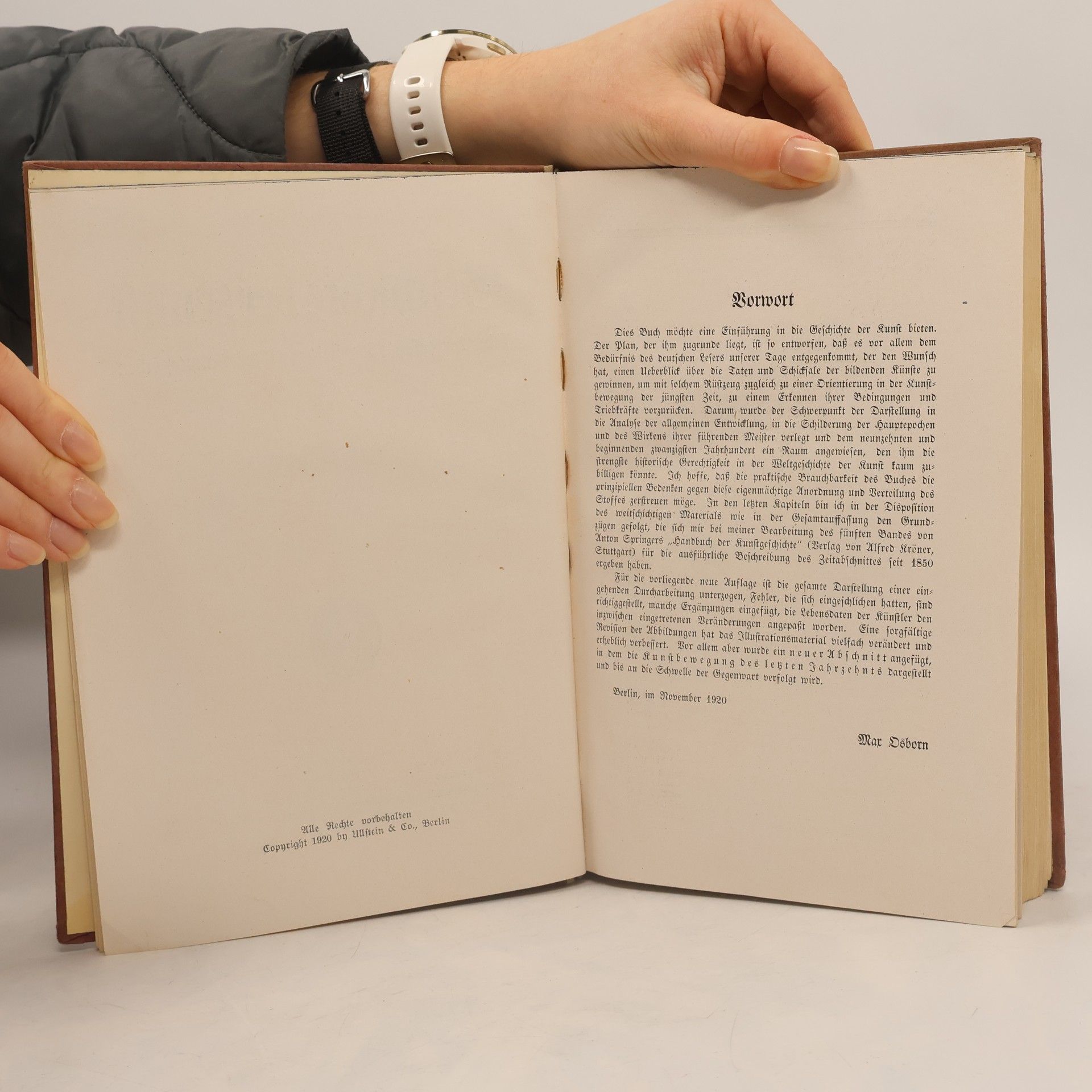 Max Osborn Geschichte der Kunst
