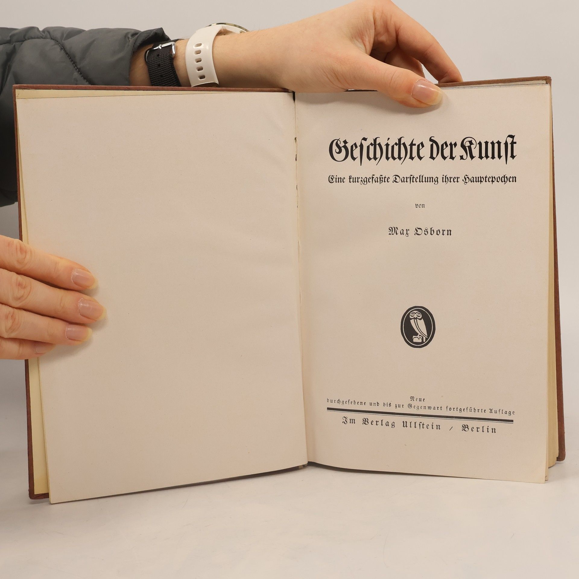 Max Osborn Geschichte der Kunst