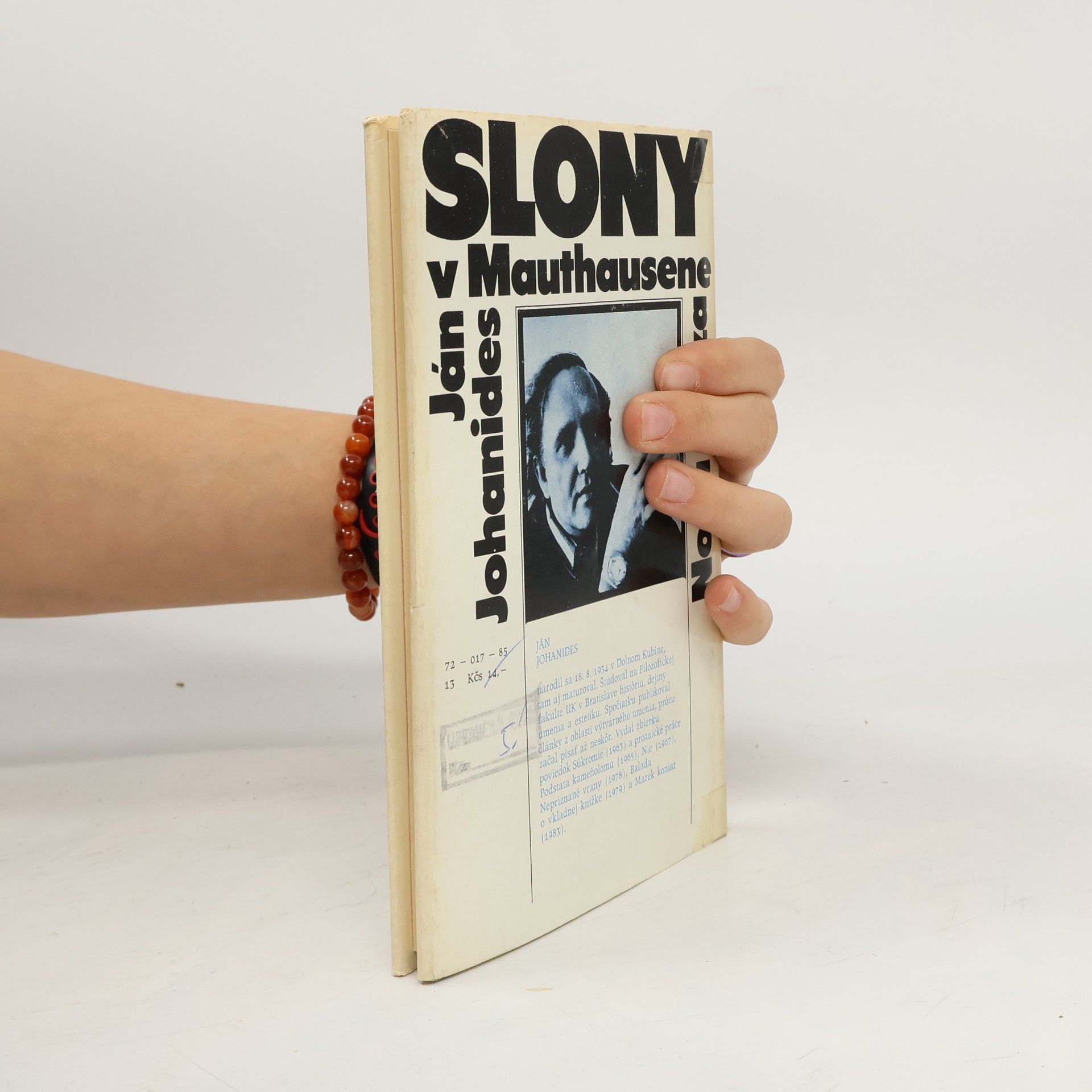 Ján Johanides Slony v Mauthausene