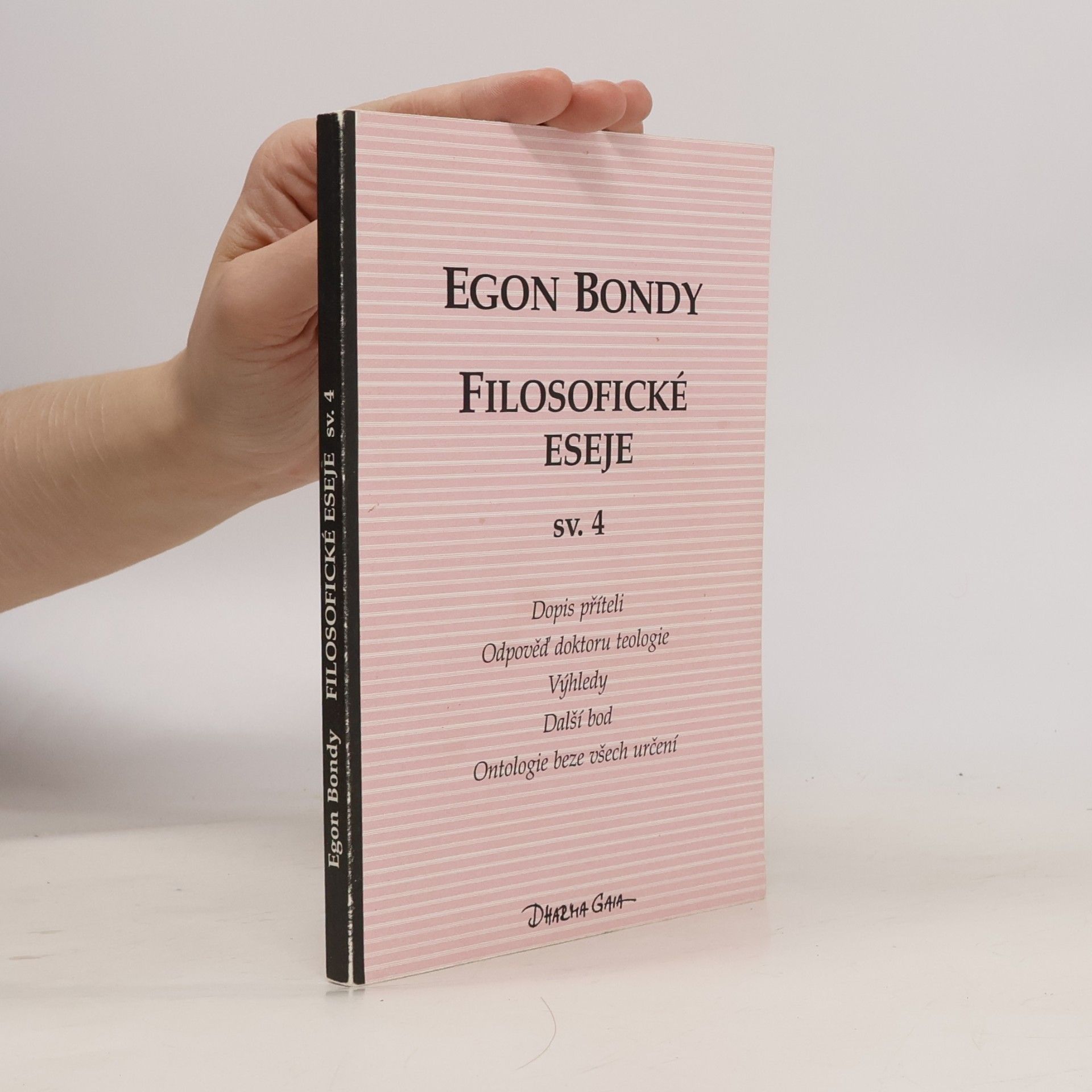 Filosofické eseje sv. 4