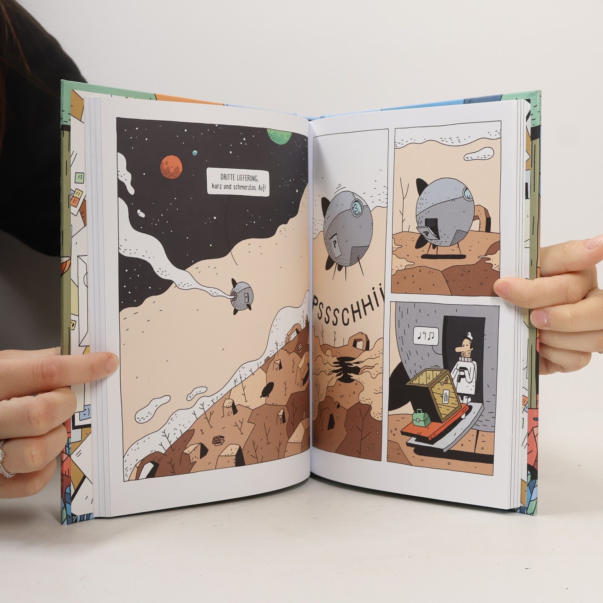 Guillaume Perreault Der Weltraumpostbote