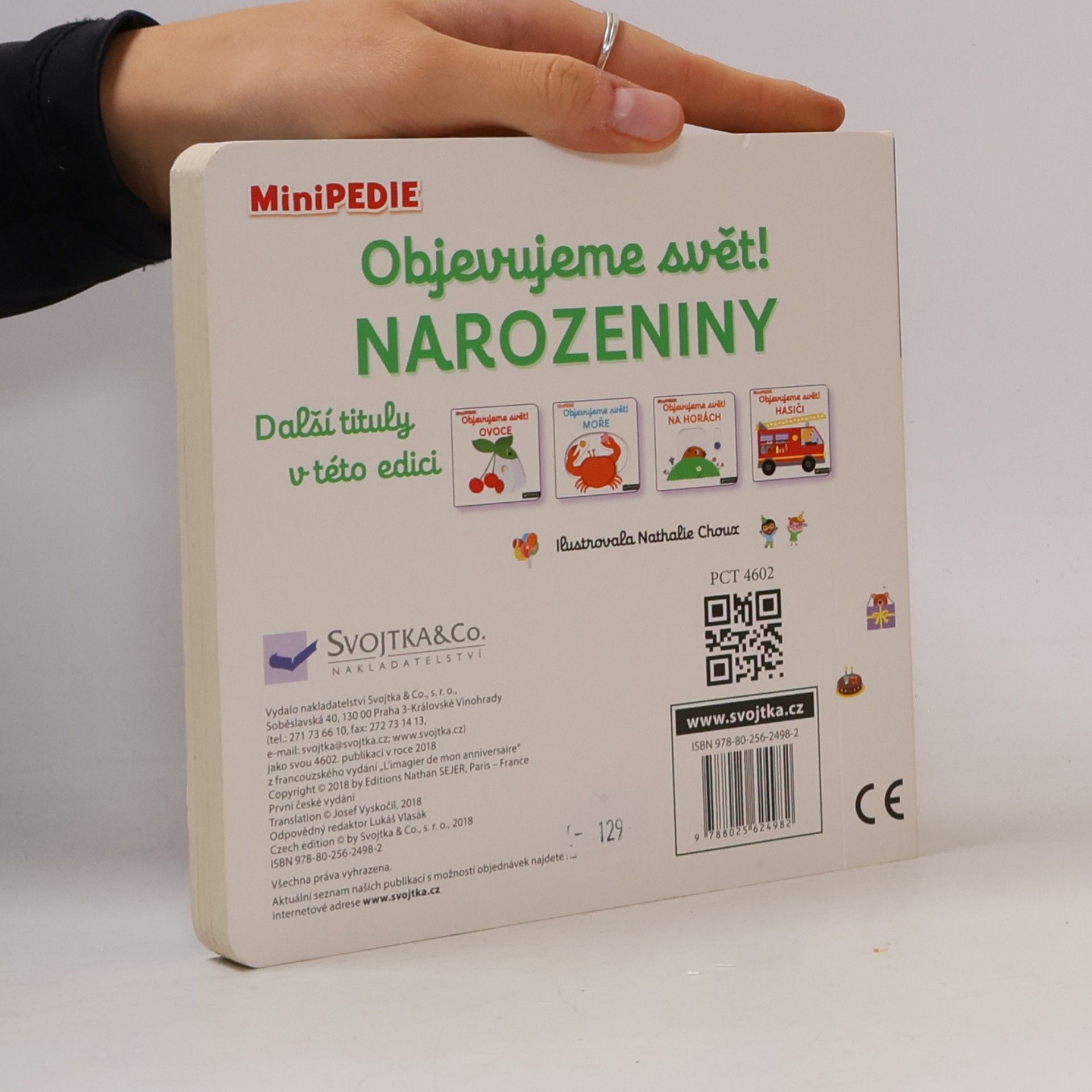 Nathalie Choux Objevujeme svět! Narozeniny