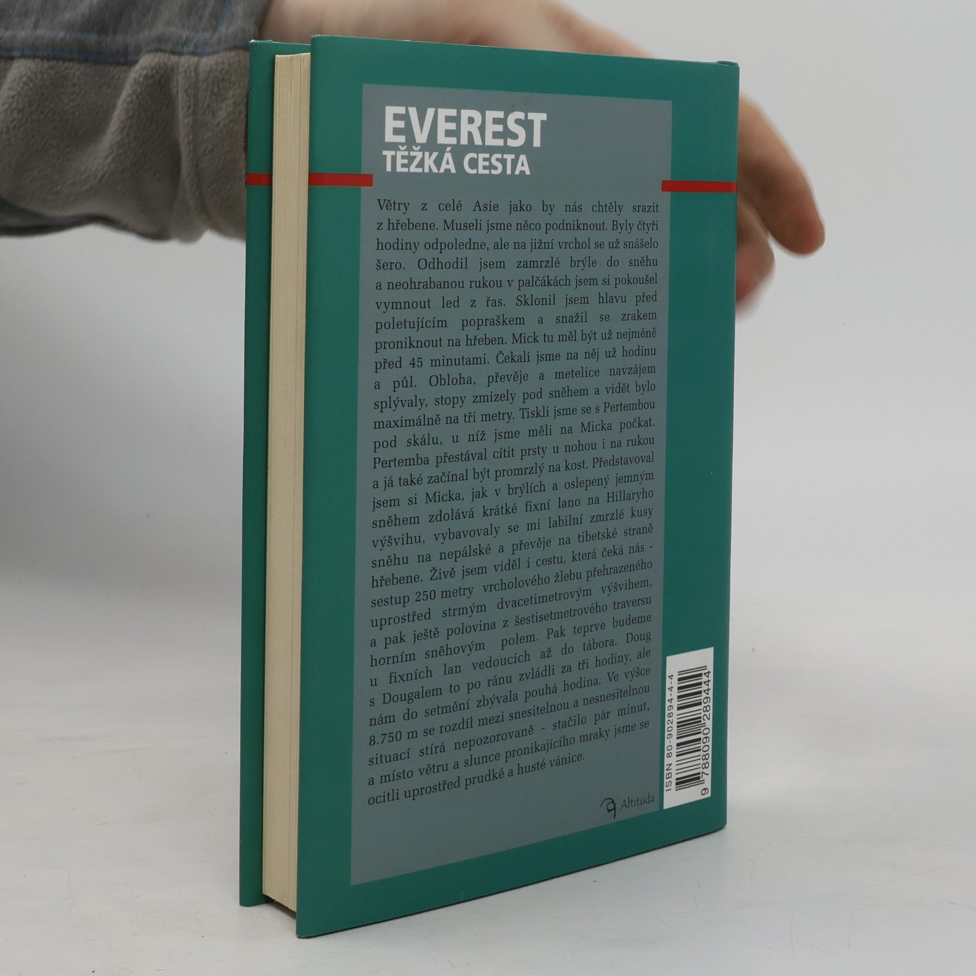 Chris Bonington Everest - těžká cesta