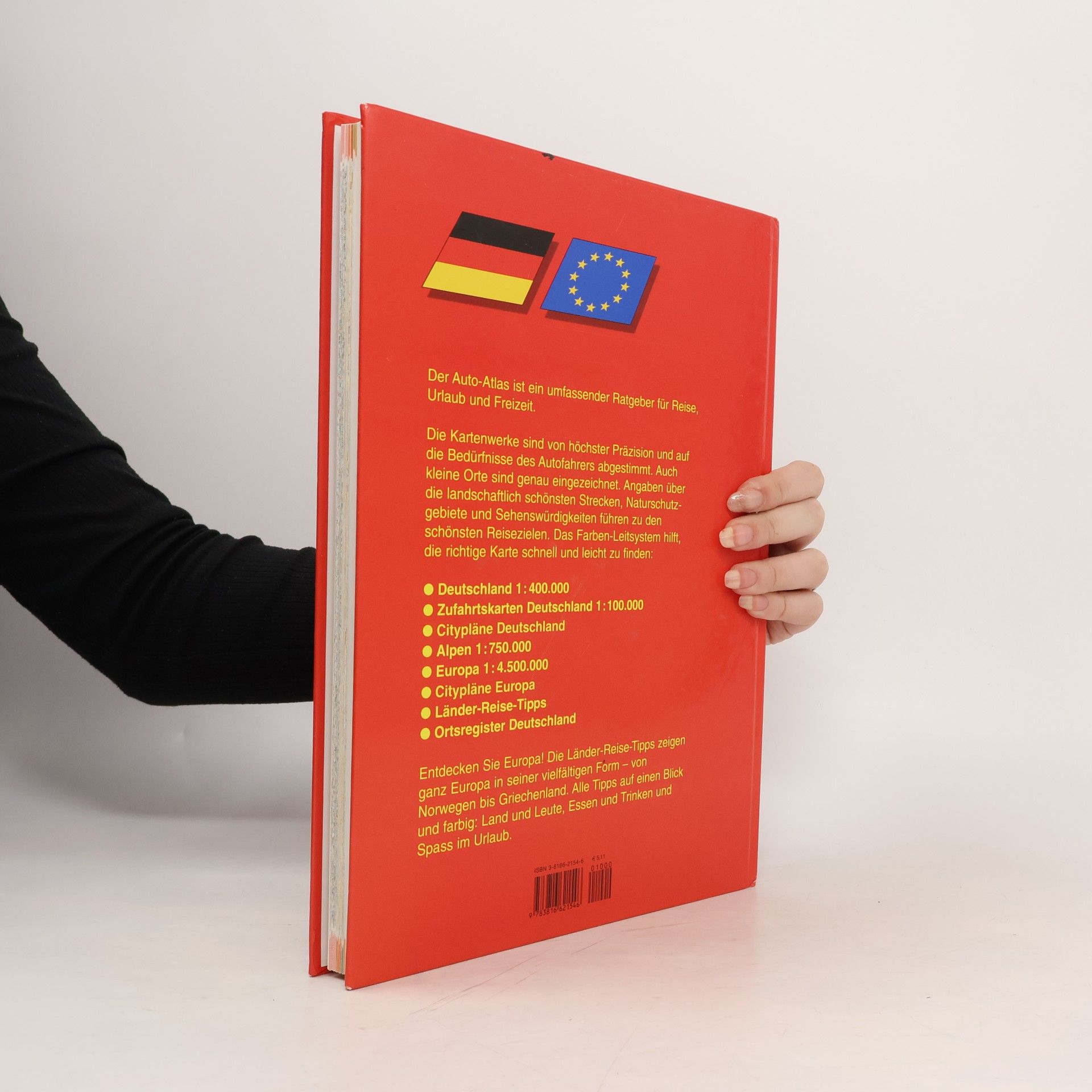 Autorenkollektiv AUTO-ATLAS 2000/2001. Deutschland und Europa