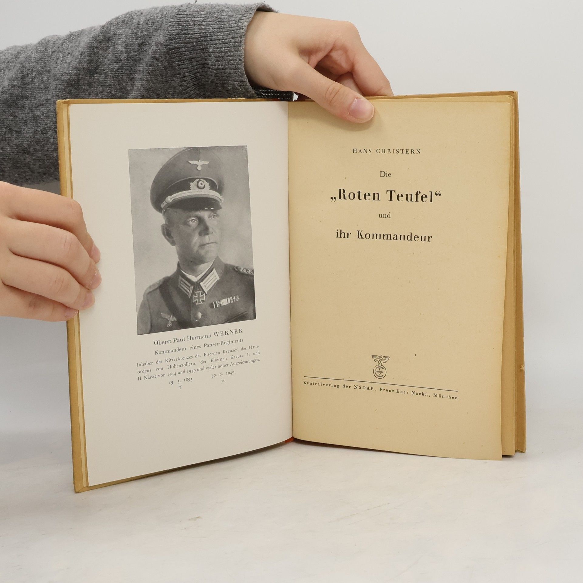 Hans Christern Die "Roten teufel" und ihr kommandeur