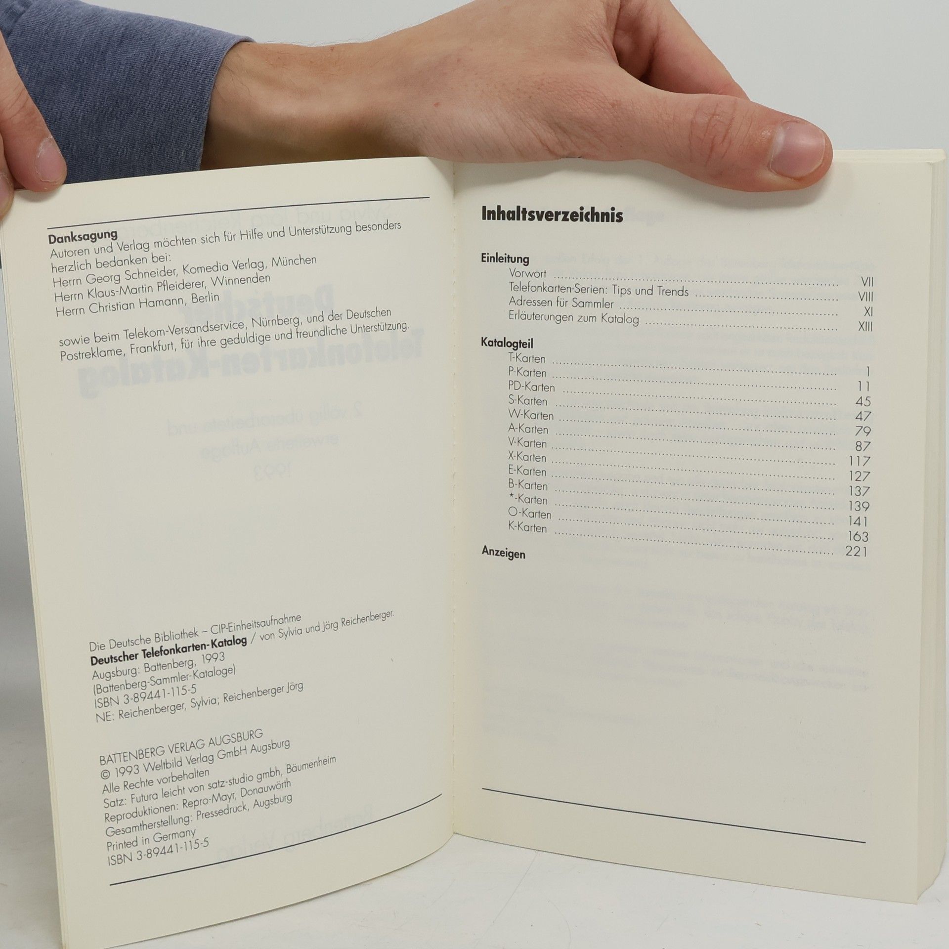 A. Růžička Sammler-Katalog - 93: Deutscher Telefonkarten-Katalog '93