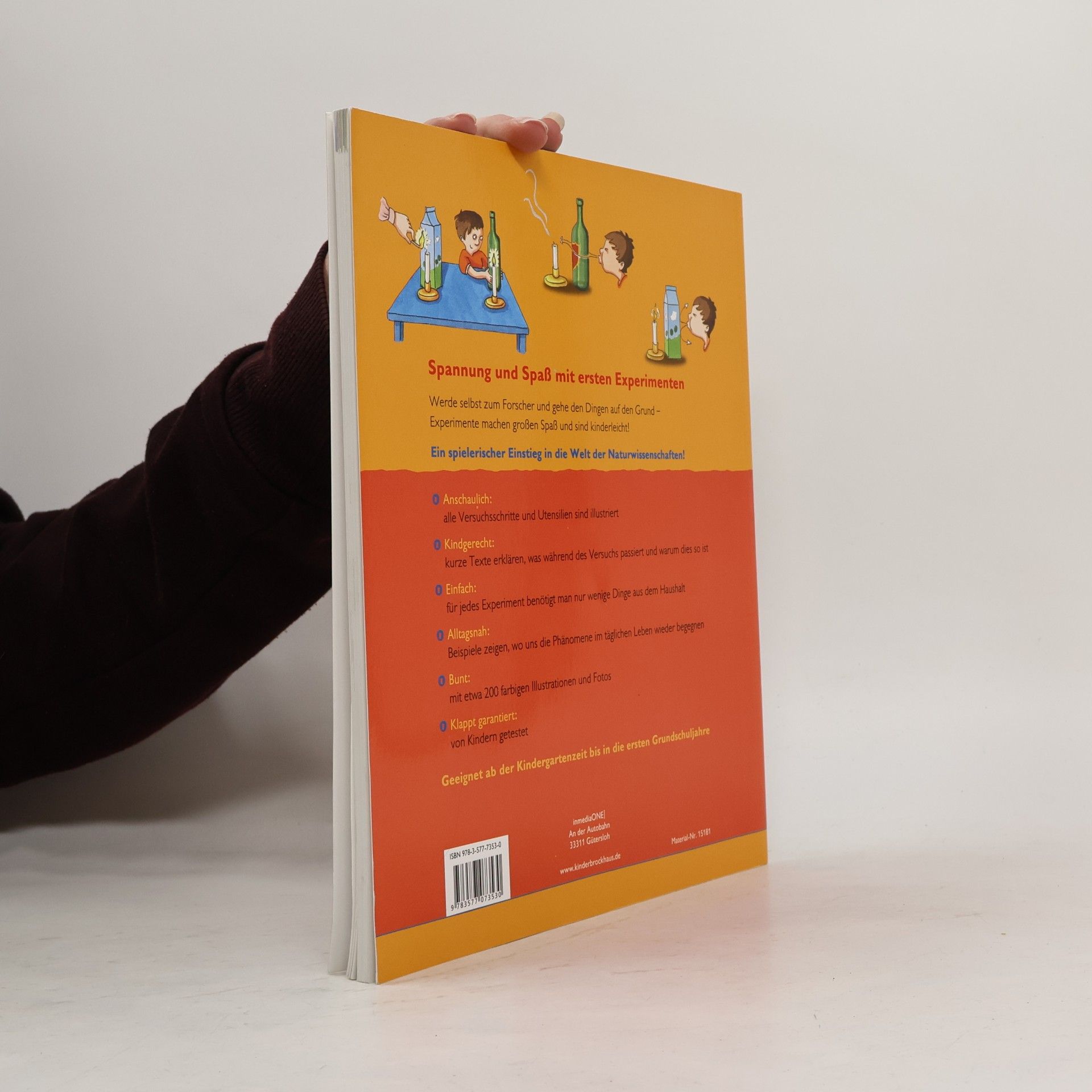 Autores varios Erste Experimente für kleine Forscher