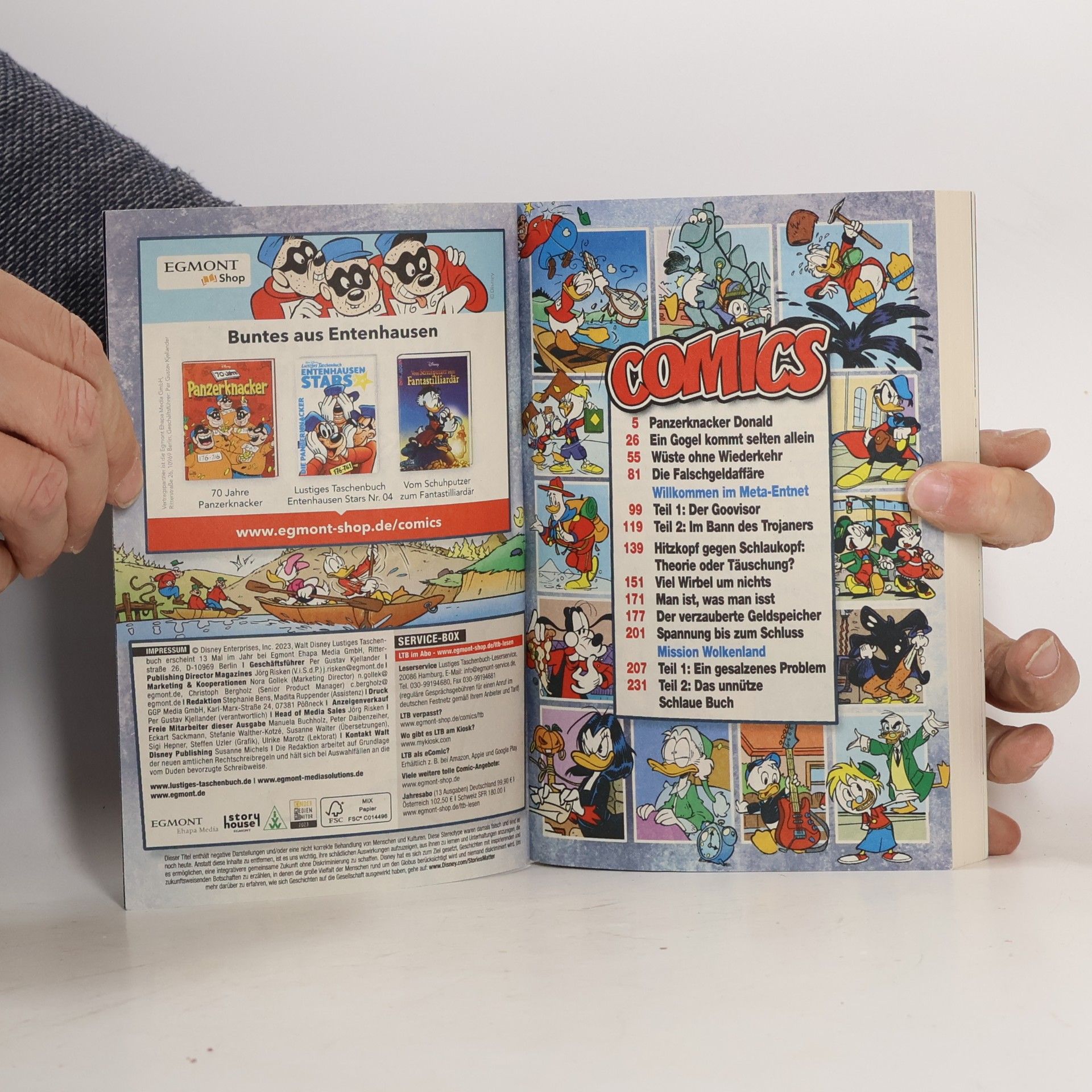 Walt Disney Lustiges Taschenbuch Nr. 578