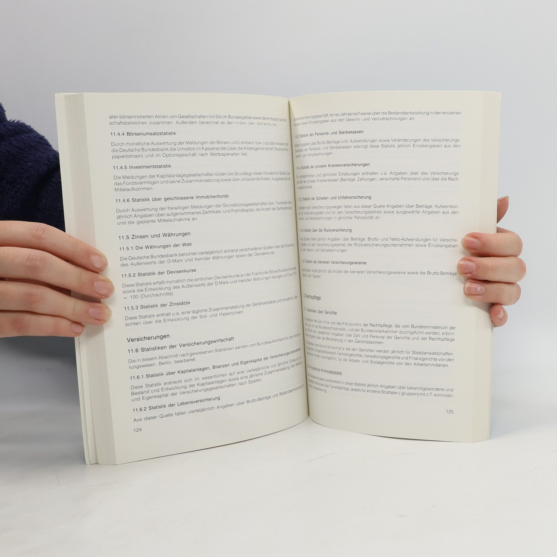 Statistisches Bundesamt Das Arbeitsgebiet der Bundesstatistik 1988