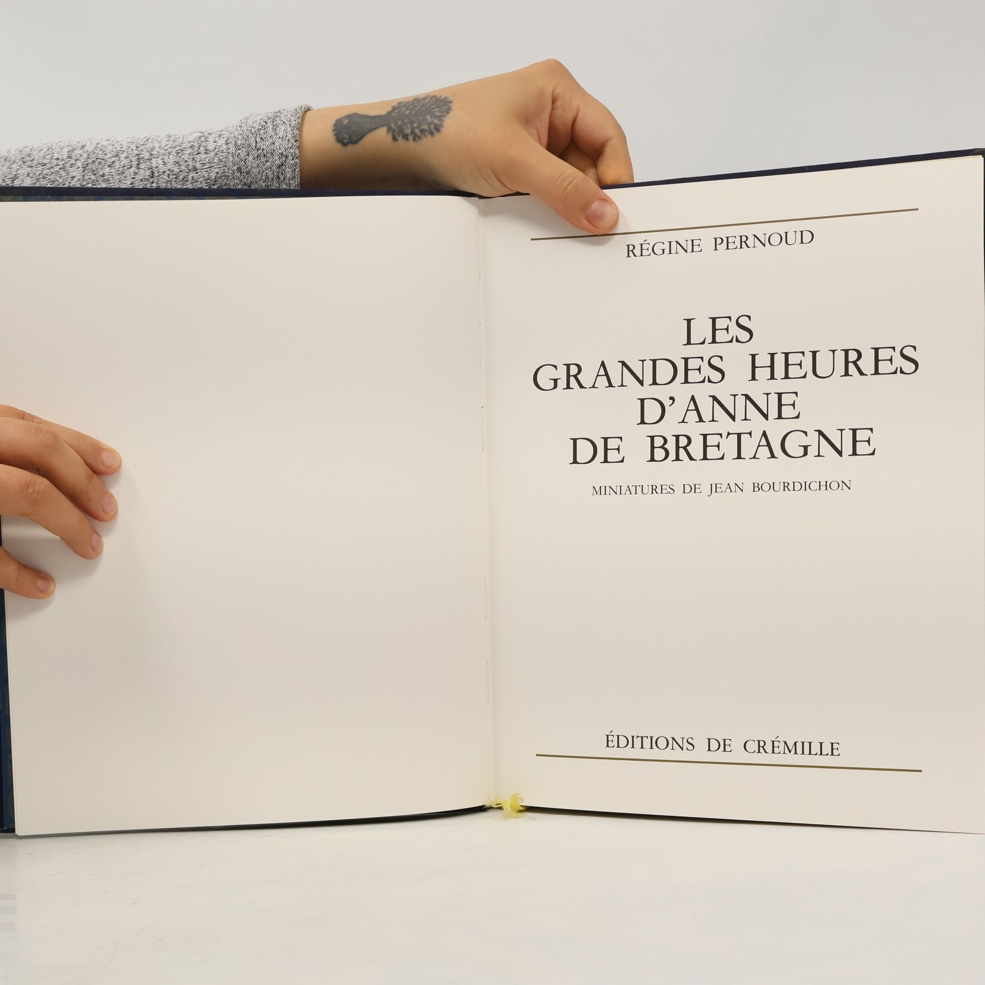 Régine Pernoud Les Grandes Heures d'Anne de Bretagne
