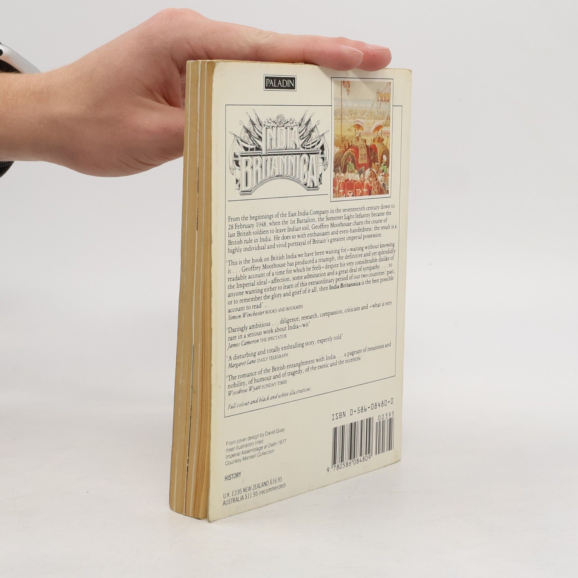 Geoffrey Moorhouse Paladin Books: India Britannica