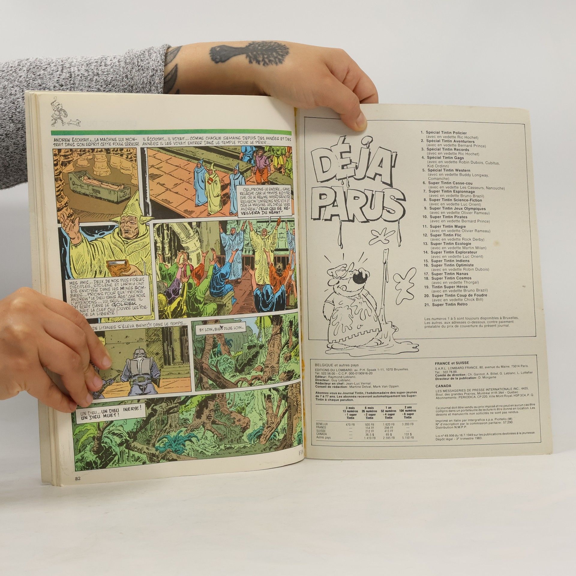 Various authors SUPER Tintin 22