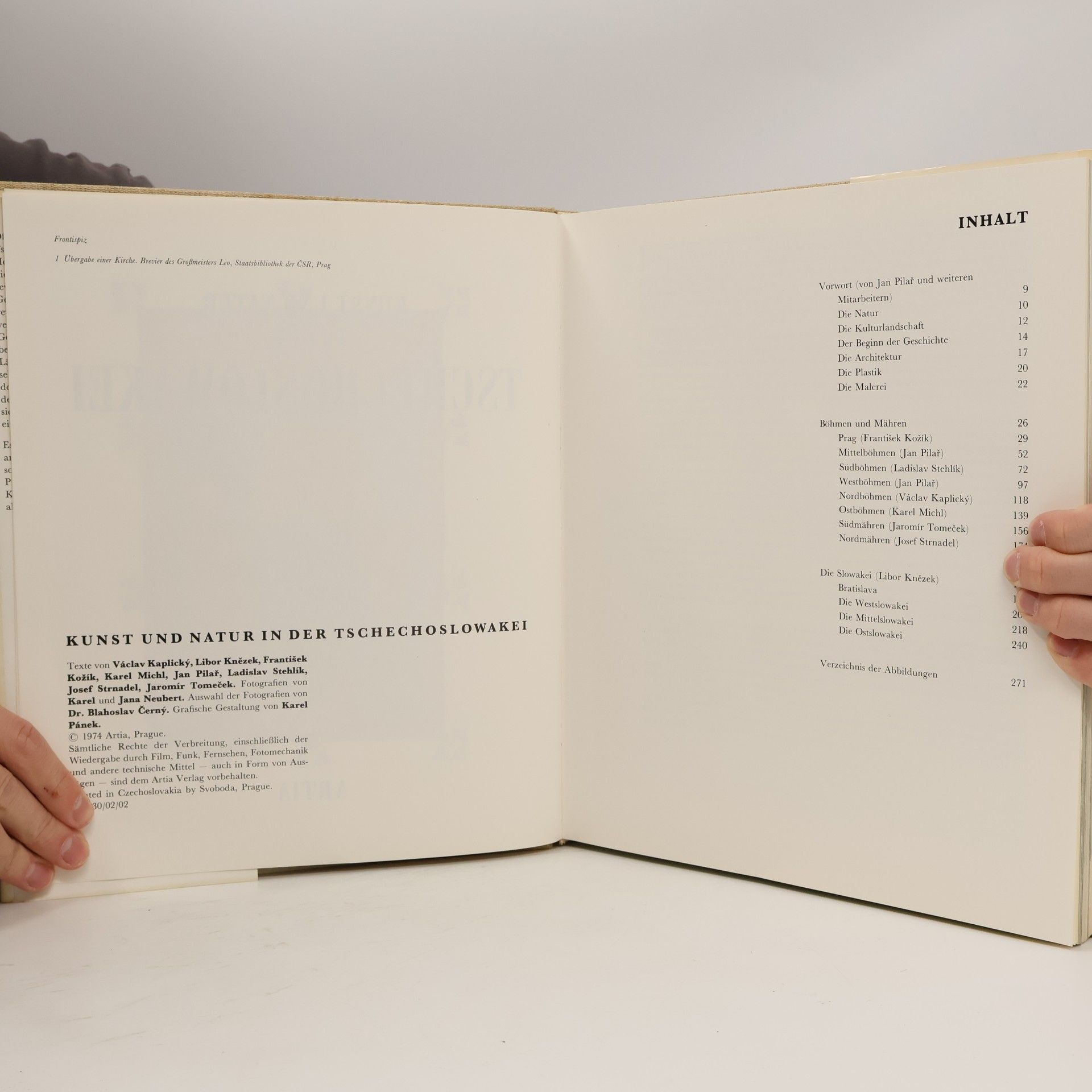 Karel Neubert Kunst und Natur in der Tschechoslowakei