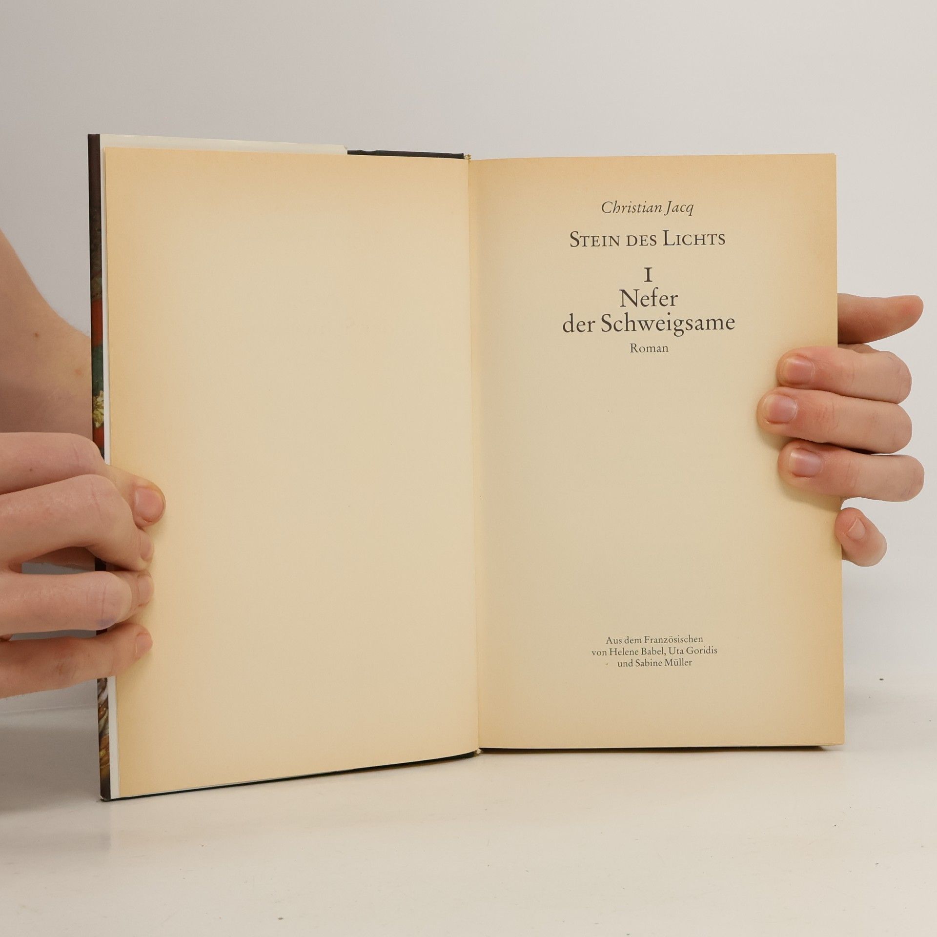 Christian Jacq Nefer der Schweigsame