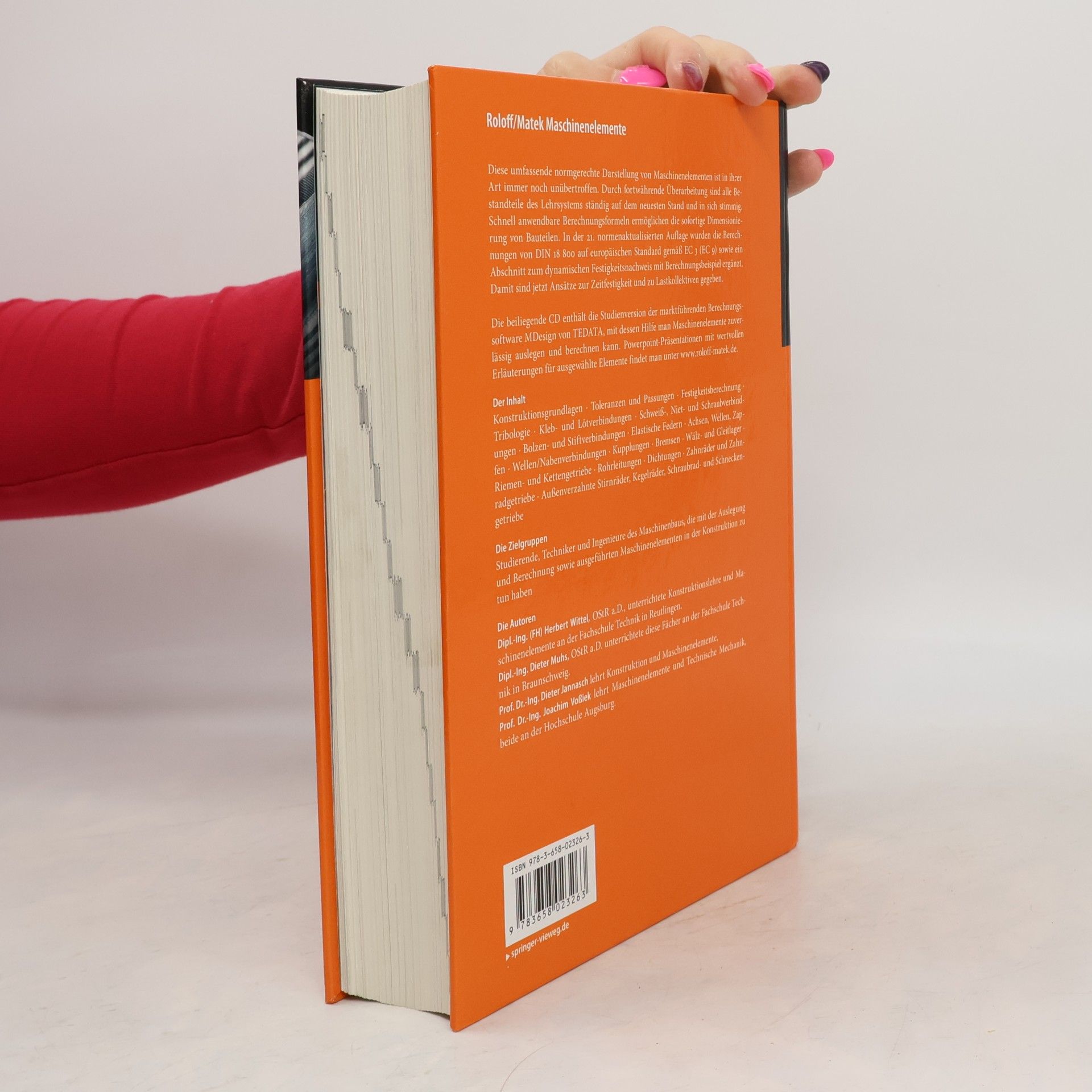 Herbert Wittel Roloff/Matek Maschinenelemente