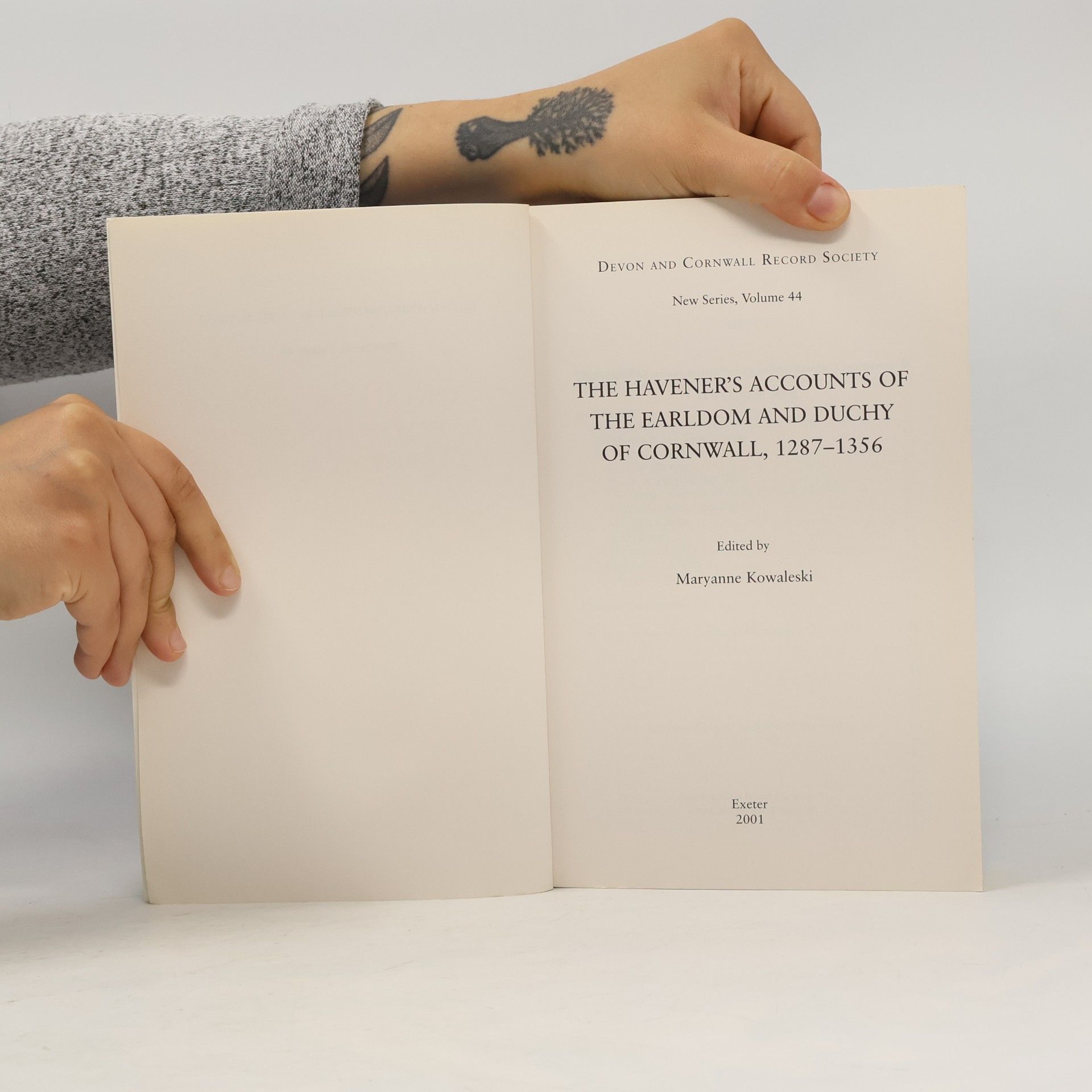 Various authors The Havener's Accounts of the Earldom & Duchy of Cornwall 1287-1356