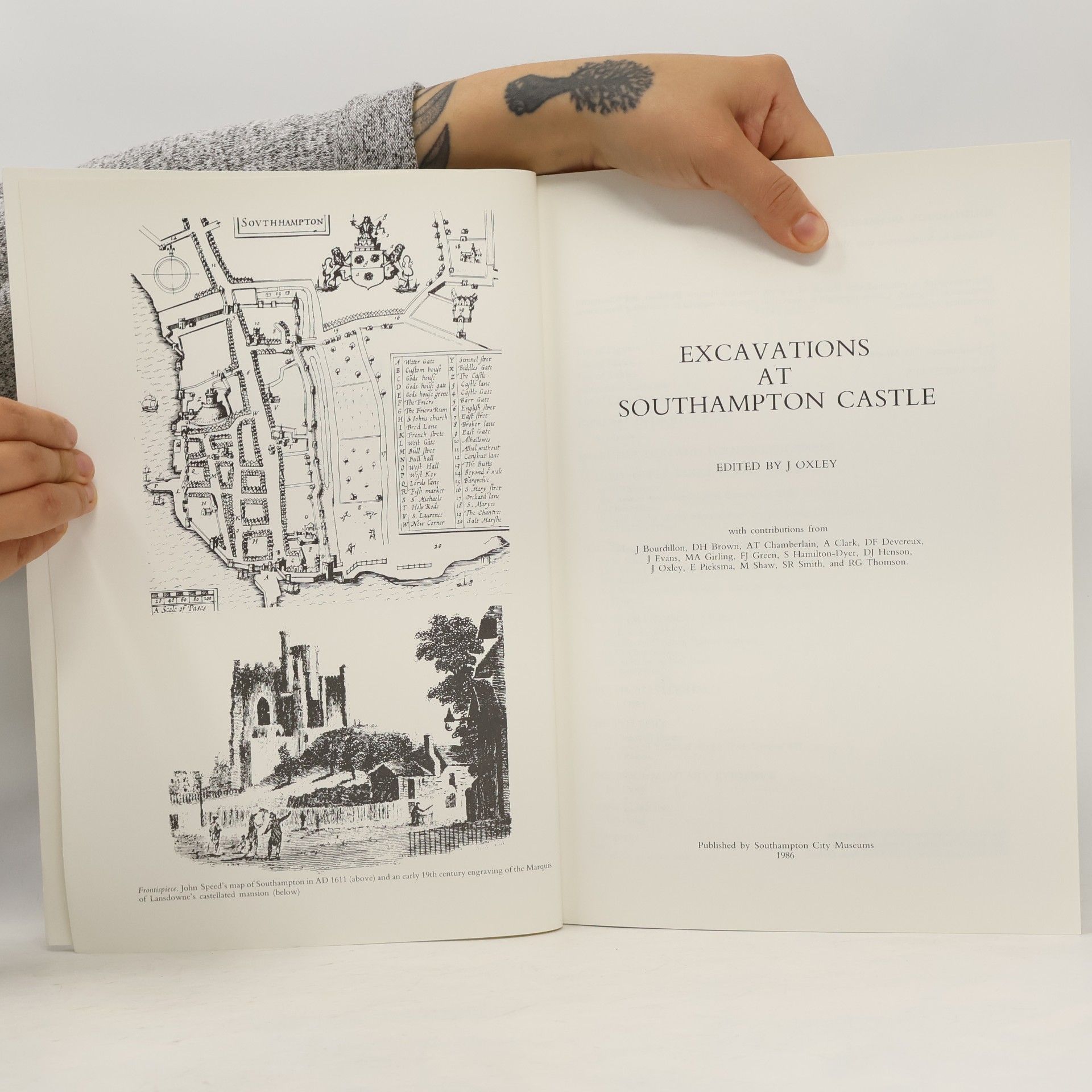 Various authors Excavations at southampton castle