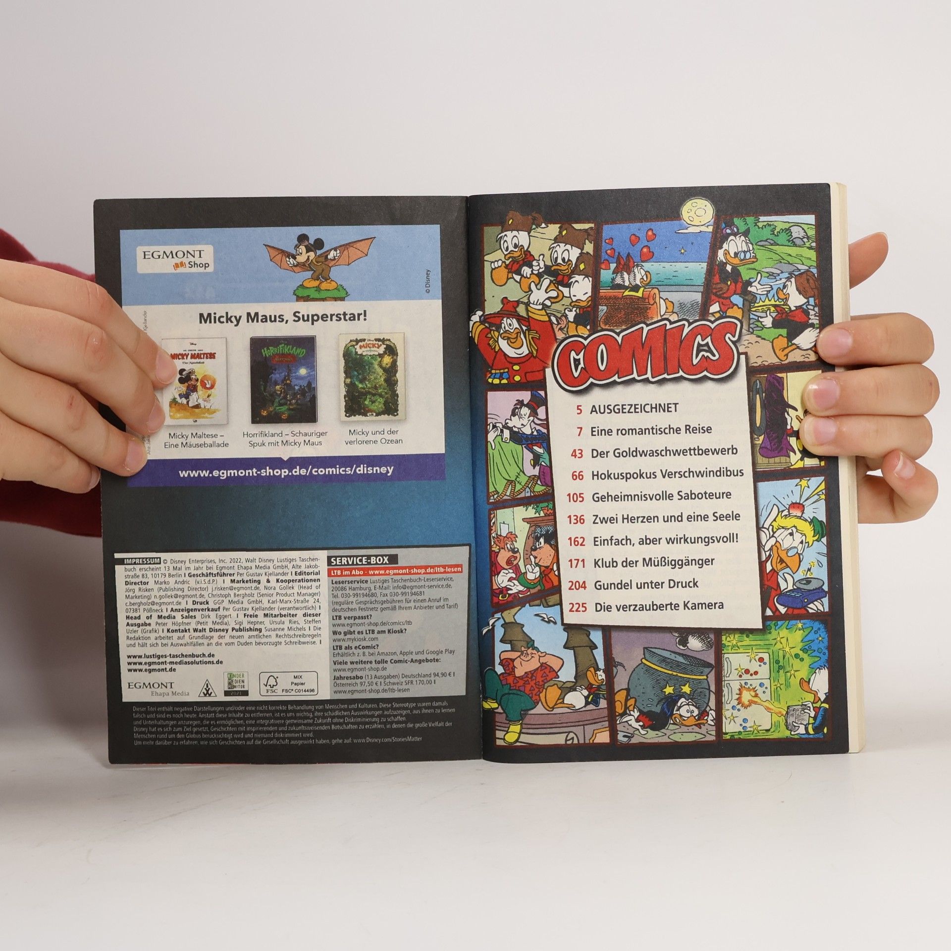 Walt Disney Lustiges Taschenbuch 412. Ausgezeichnet