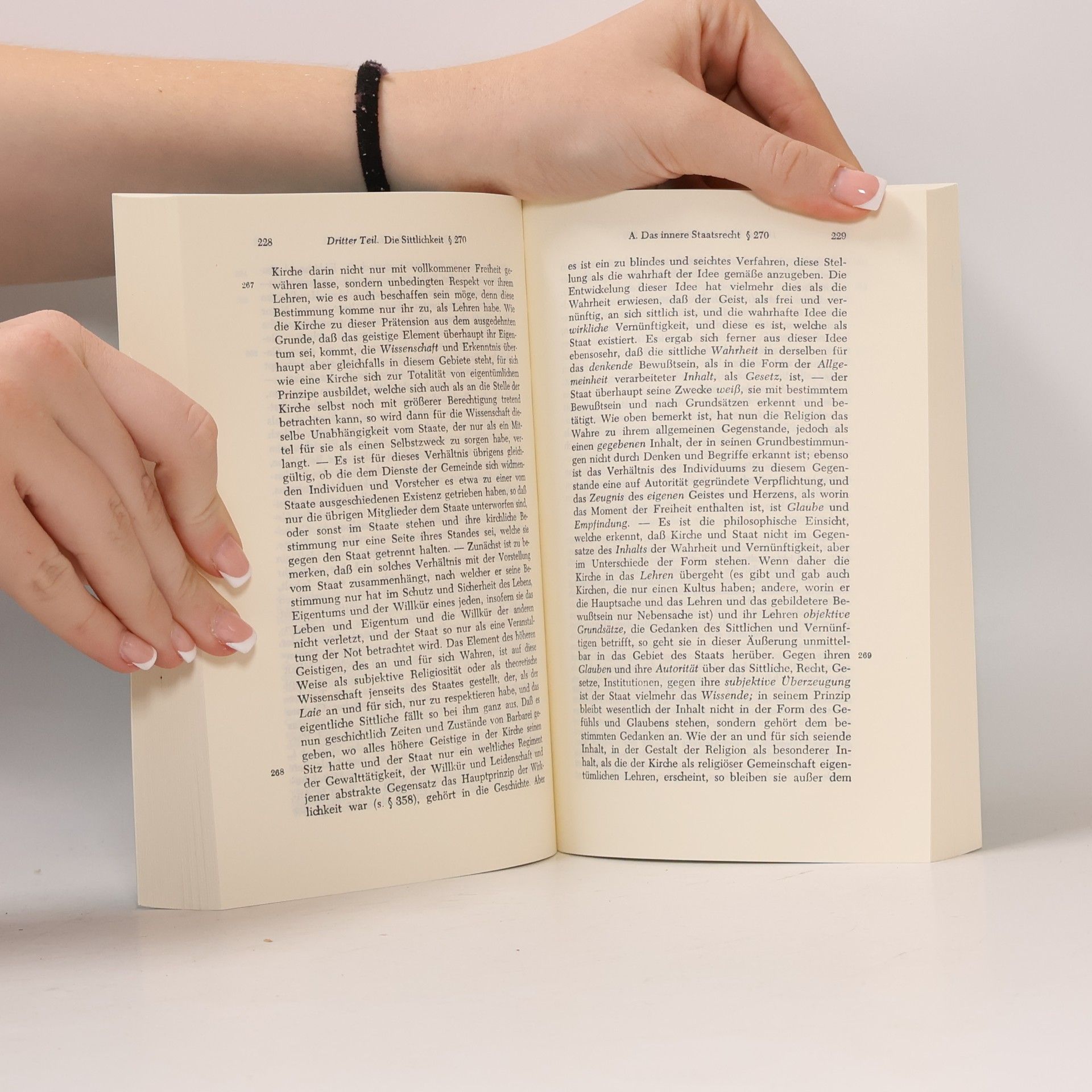 Georg Wilhelm Friedrich Hegel Philosophische Bibliothek - 483: Grundlinien der Philosophie des Rechts