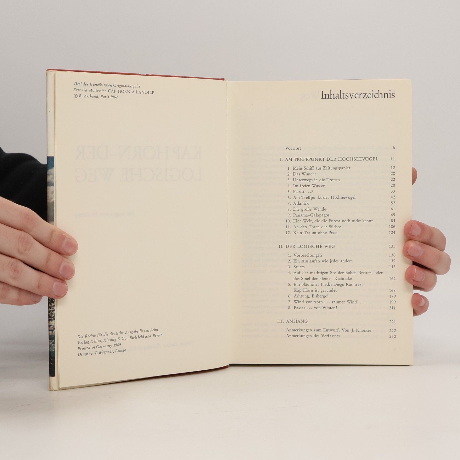 Bernard Moitessier Kap Horn der logische Weg