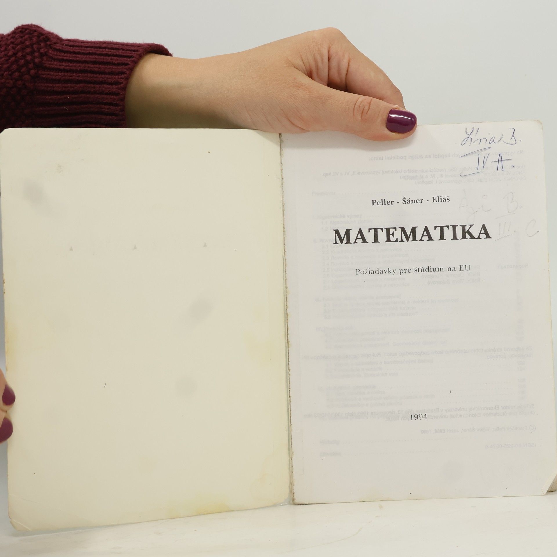 Various authors Matematika
