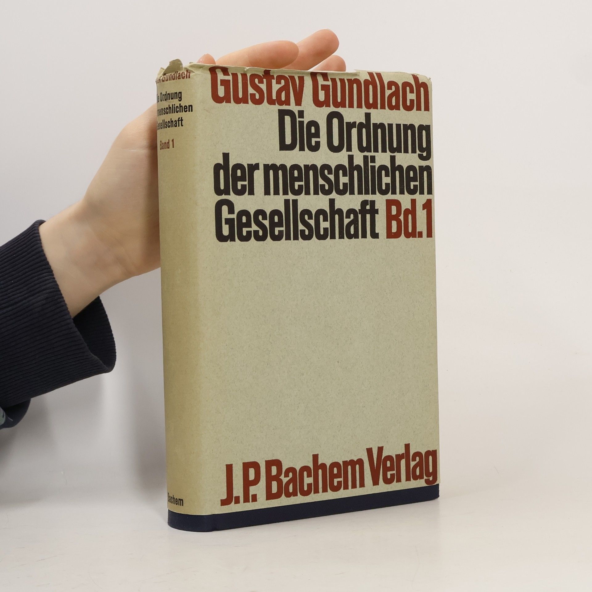 Die Ordnung der menschlichen Gesellschaft 1