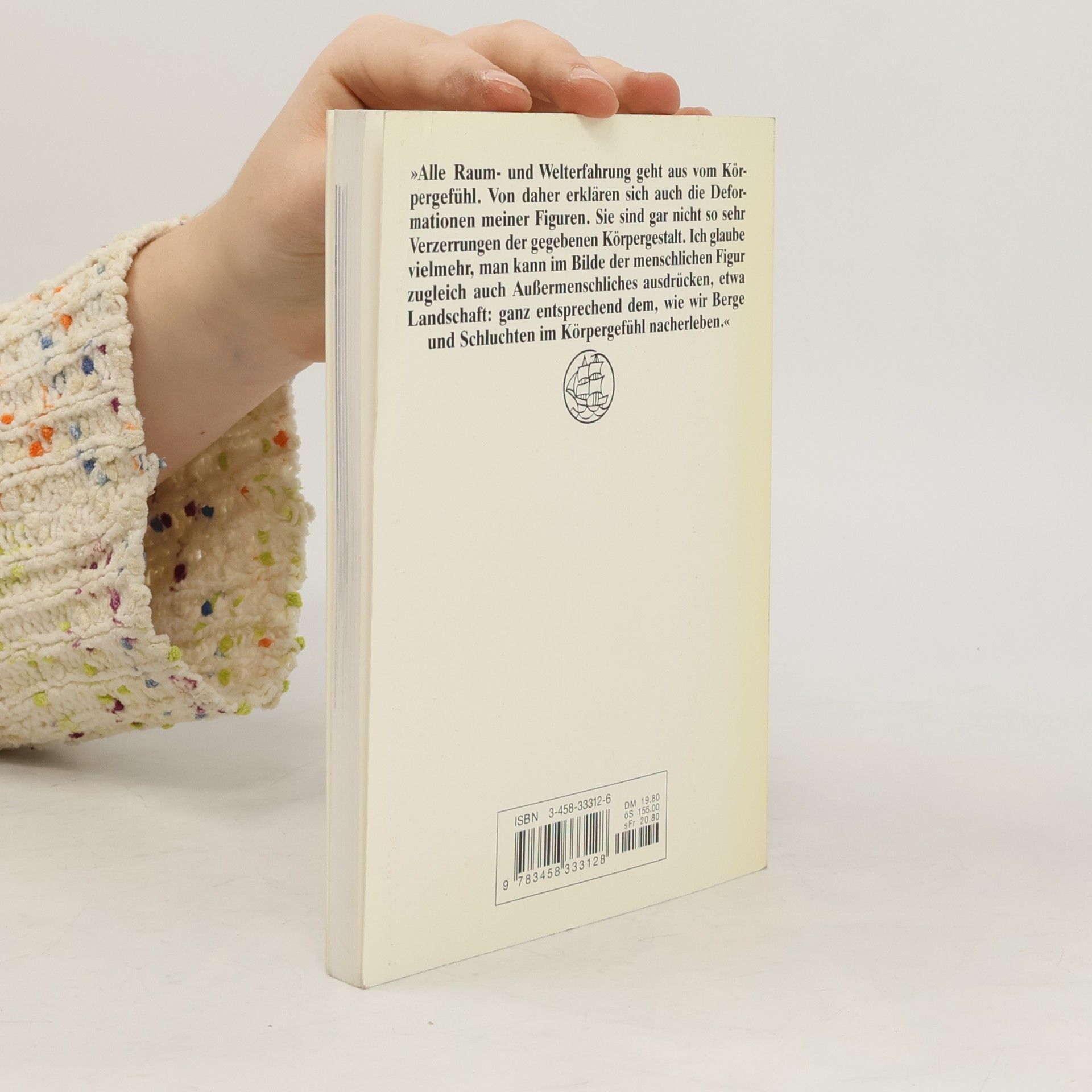 Christa Lichtenstern Insel Taschenbuch: Henry Moore, Zweiteilig Liegende I
