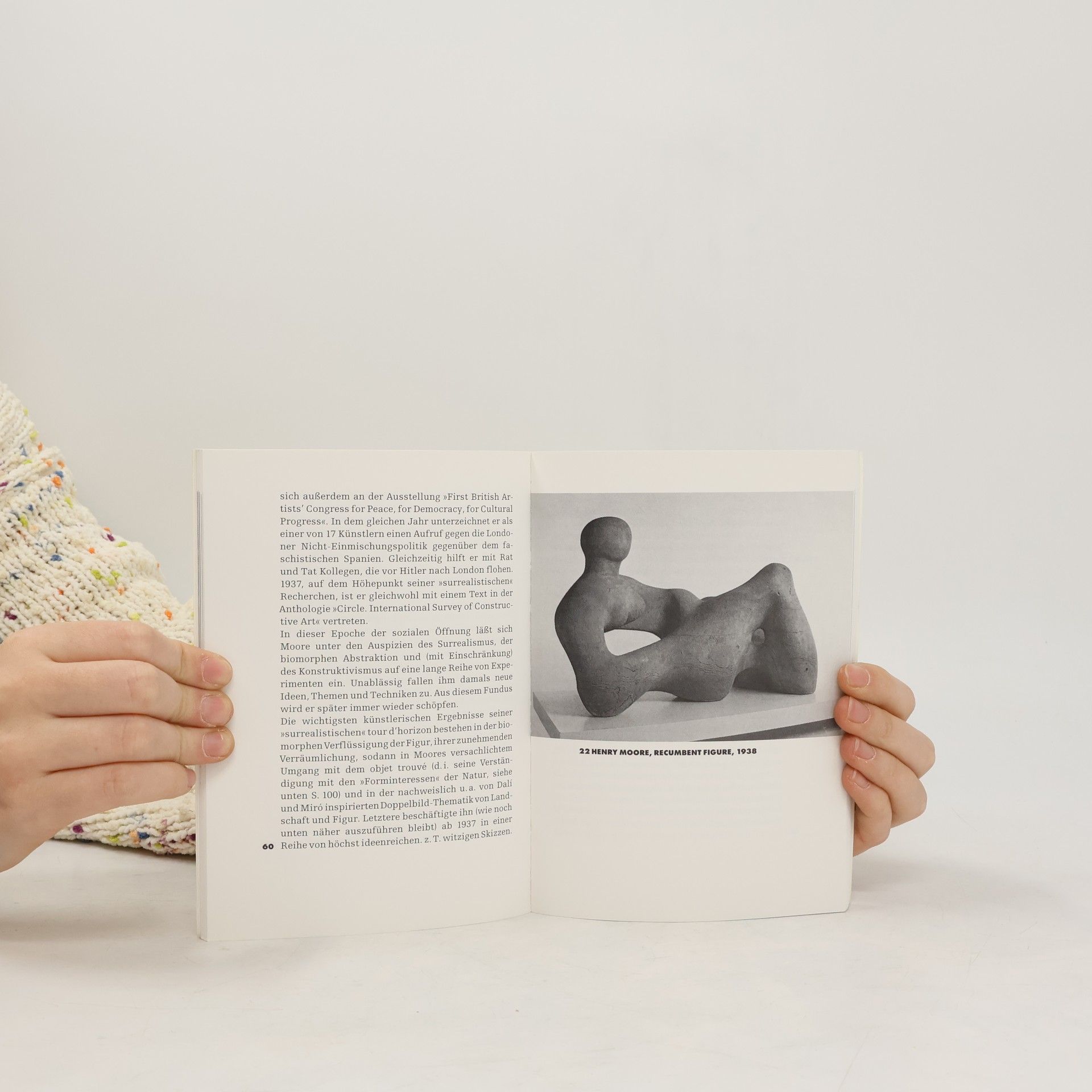 Christa Lichtenstern Insel Taschenbuch: Henry Moore, Zweiteilig Liegende I