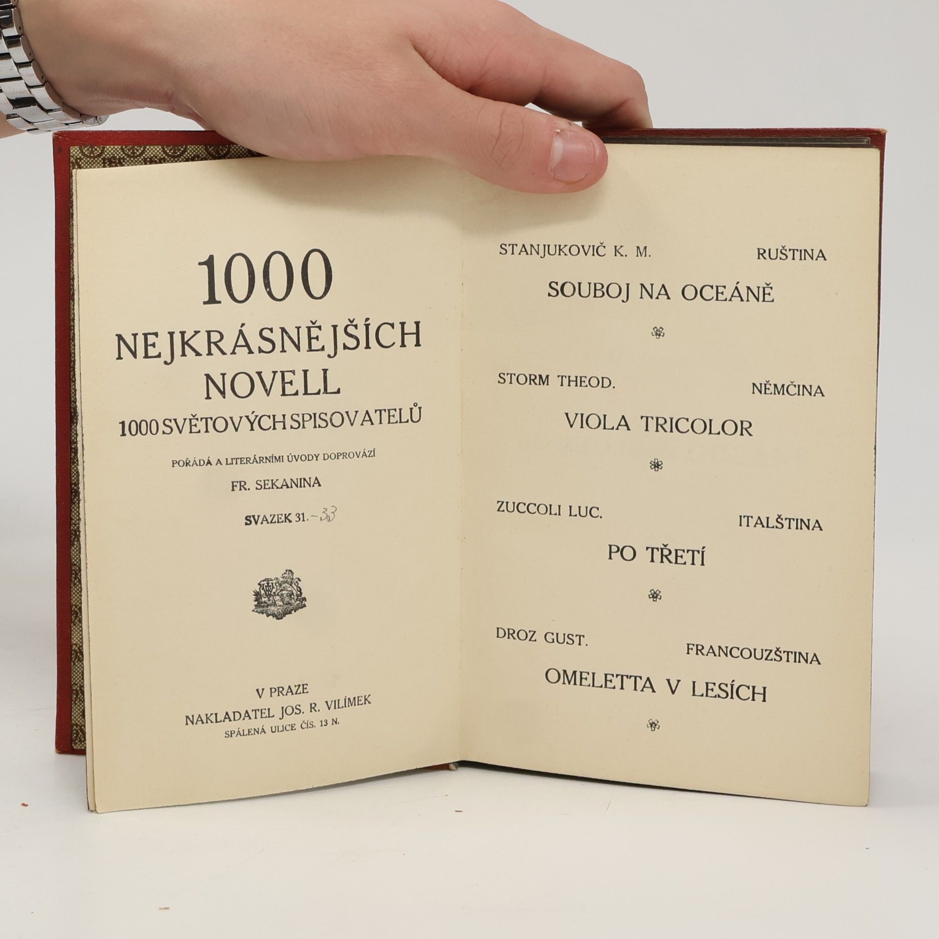 Zuccoli Luc. 1000 nejkrásnějších novel