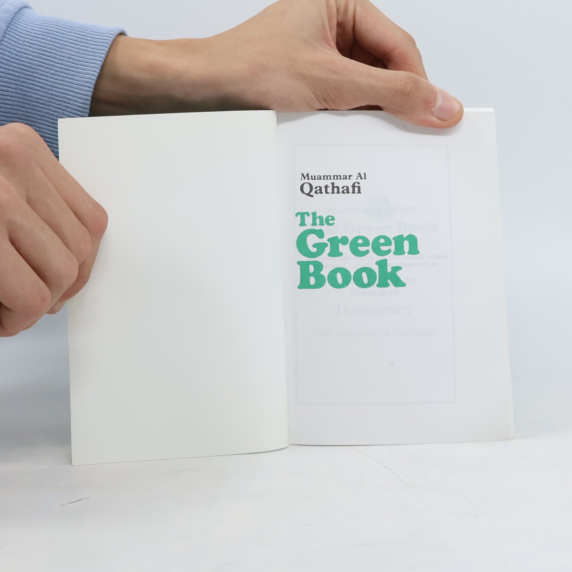 Muammar Al Qathafi The Green Book