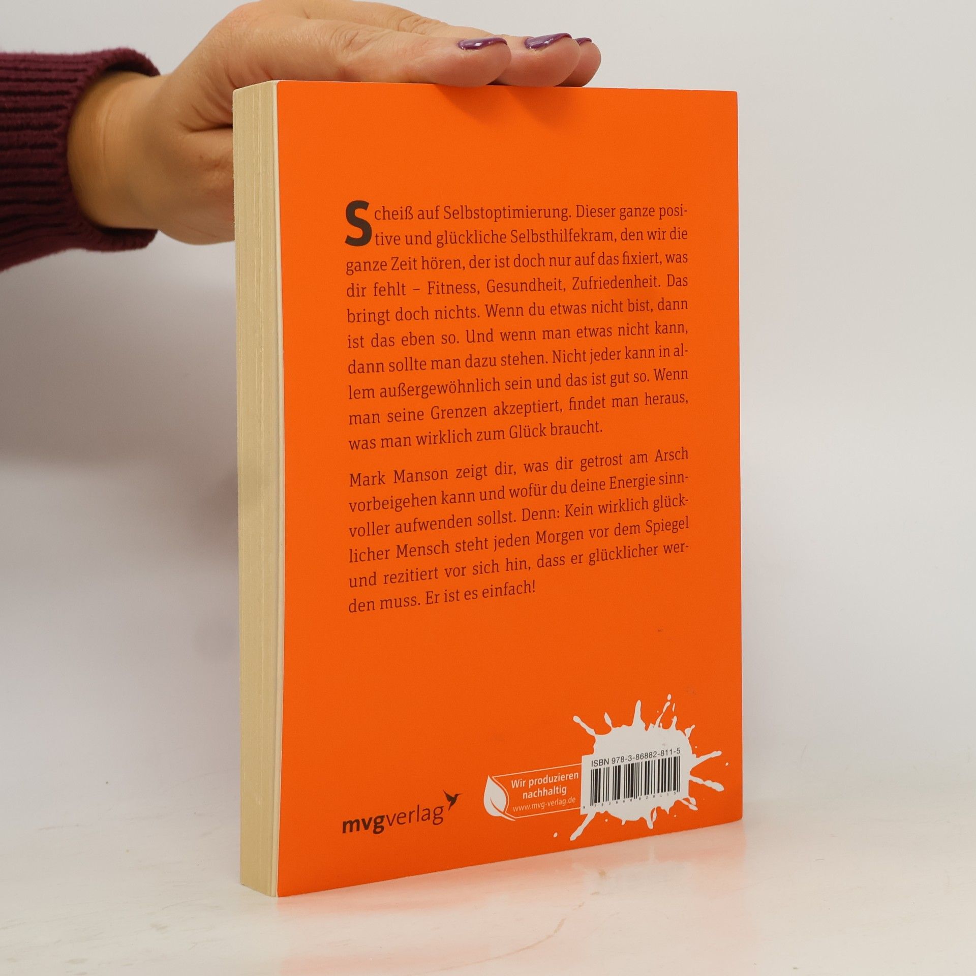 Mark Manson Die subtile Kunst des darauf Scheissens