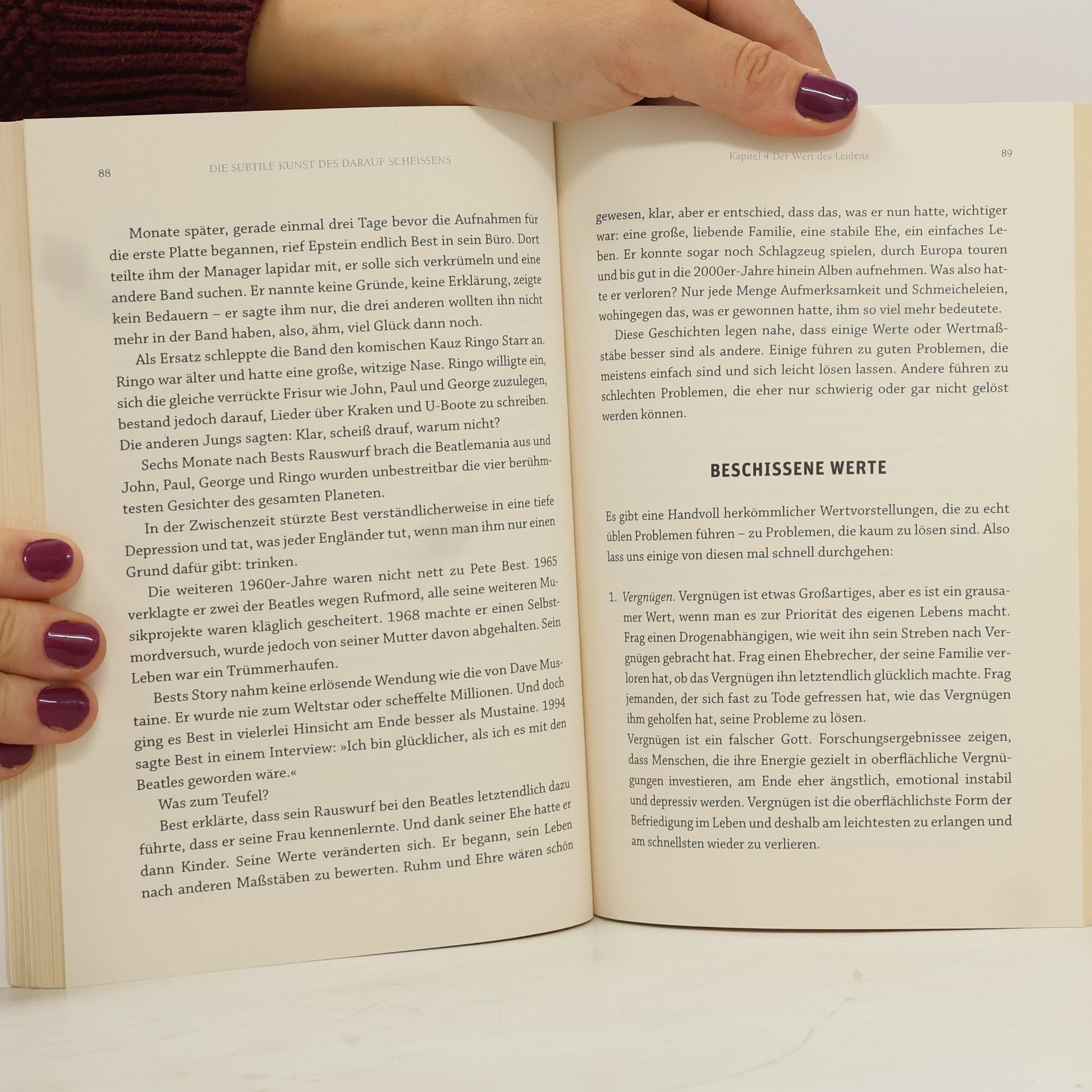 Mark Manson Die subtile Kunst des darauf Scheissens