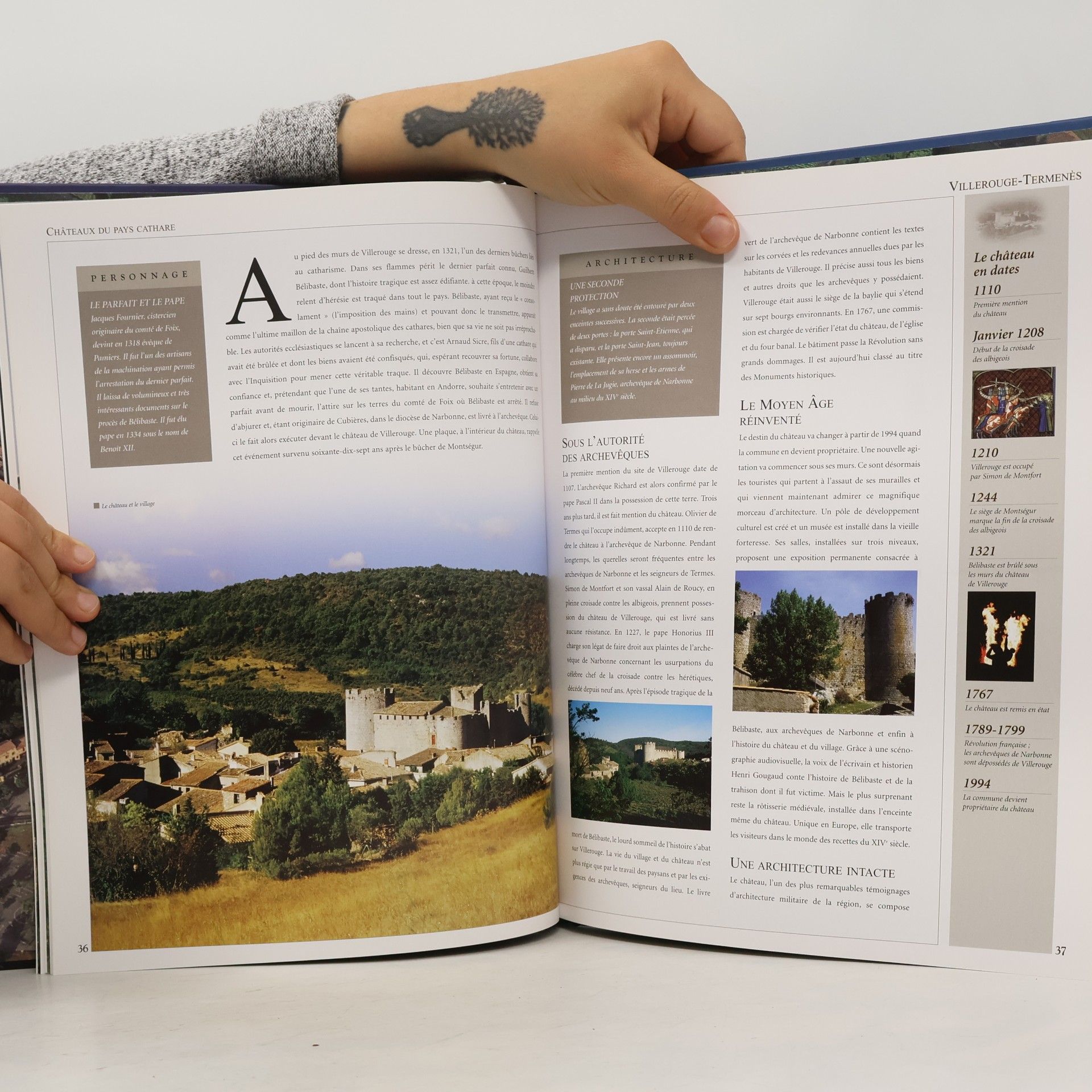 Collectif d'auteurs Les chateaux du pays cathare