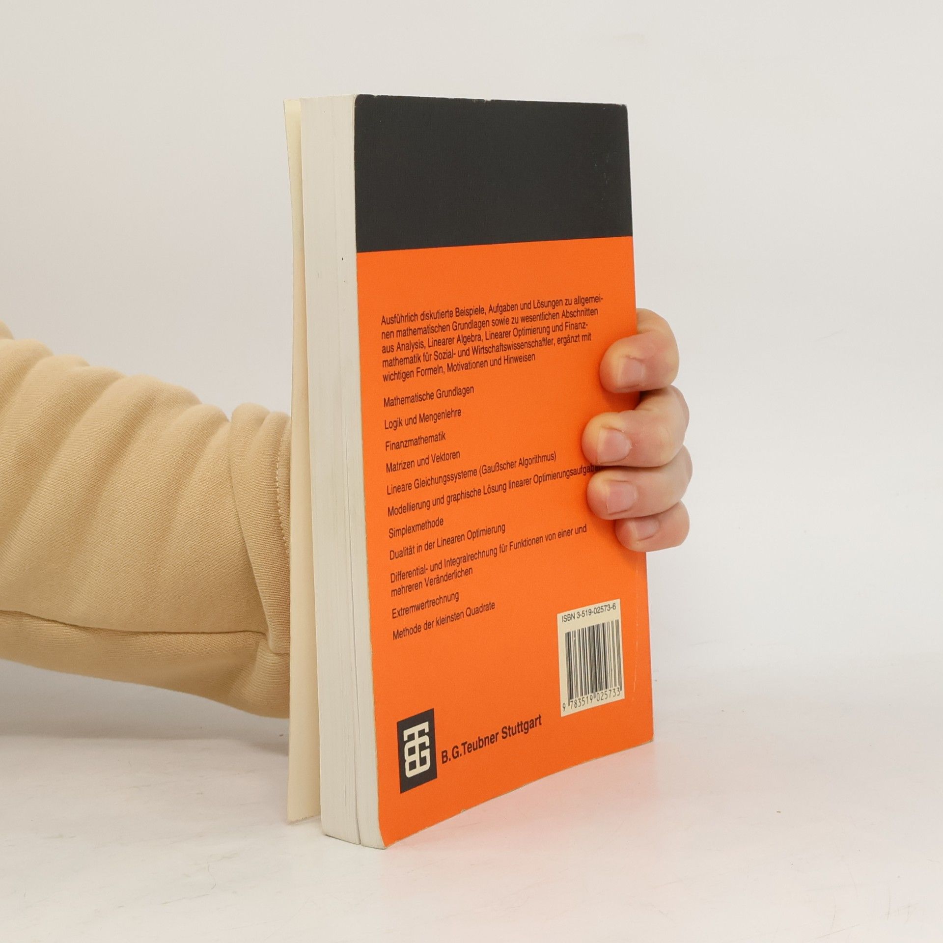 Bernd Luderer Teubner Studienbücher Mathematik: Arbeits- und Übungsbuch Wirtschaftsmathematik